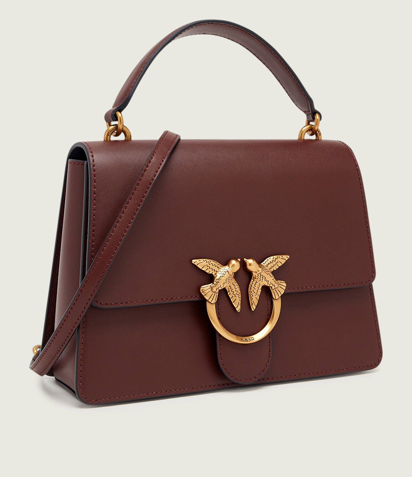 Pinko De piele cufăr LOVE ONE