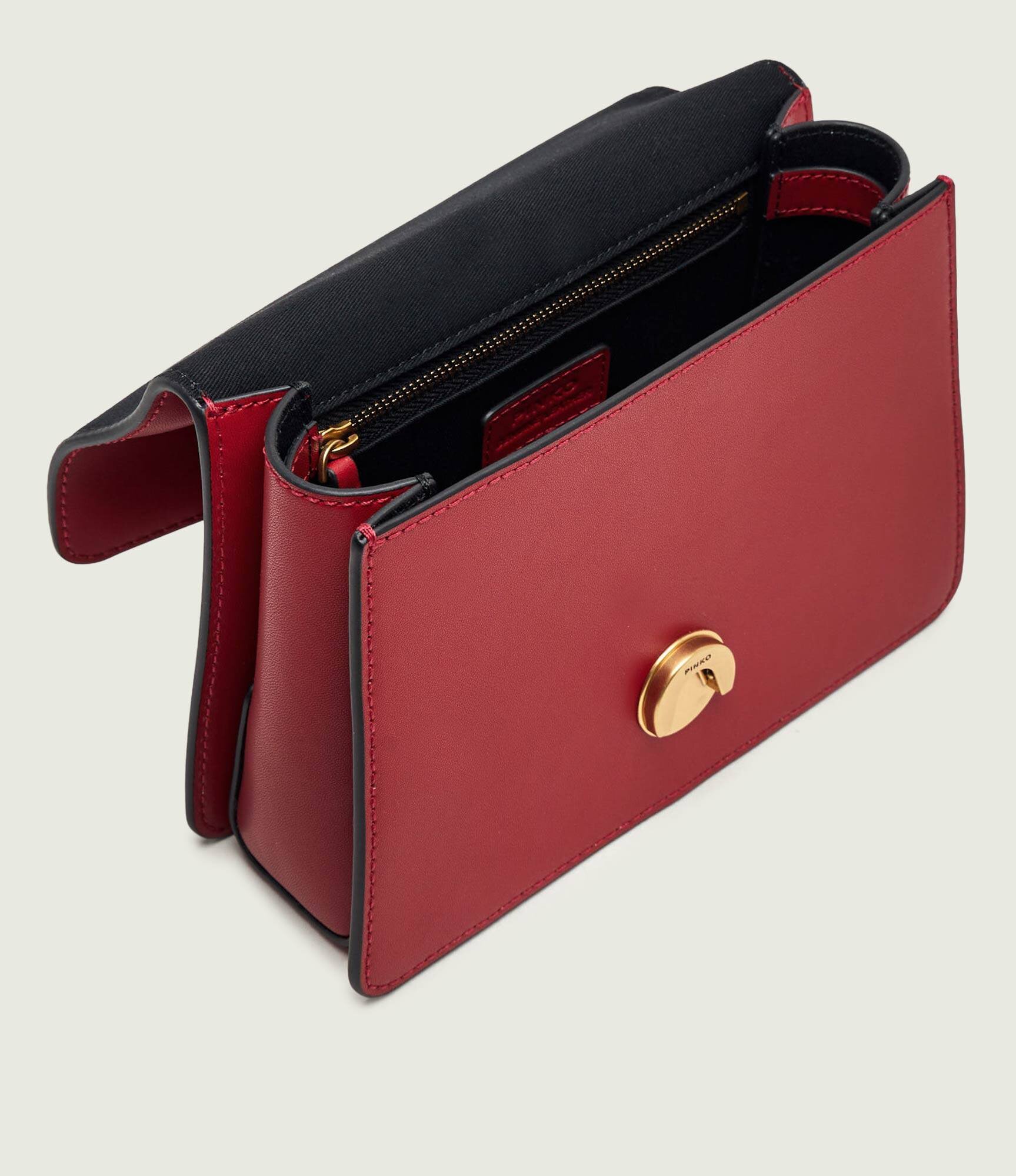 Pinko De piele cufăr Love One Mini