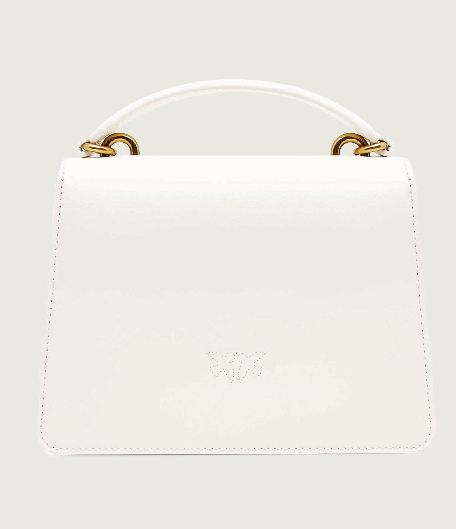 Pinko De piele cufăr Love One Mini
