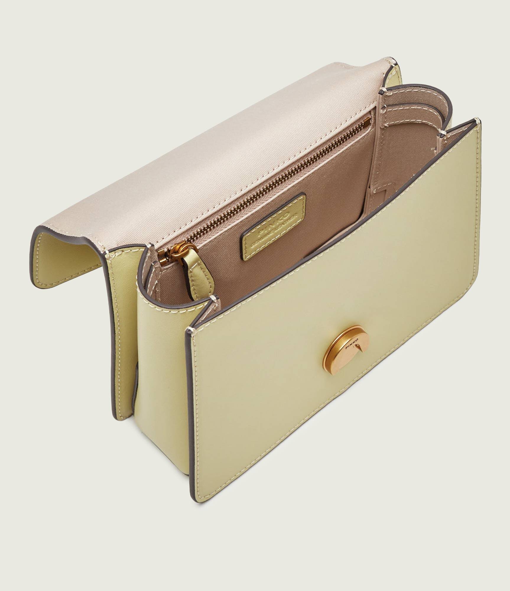 Pinko De piele cufăr Love One Mini