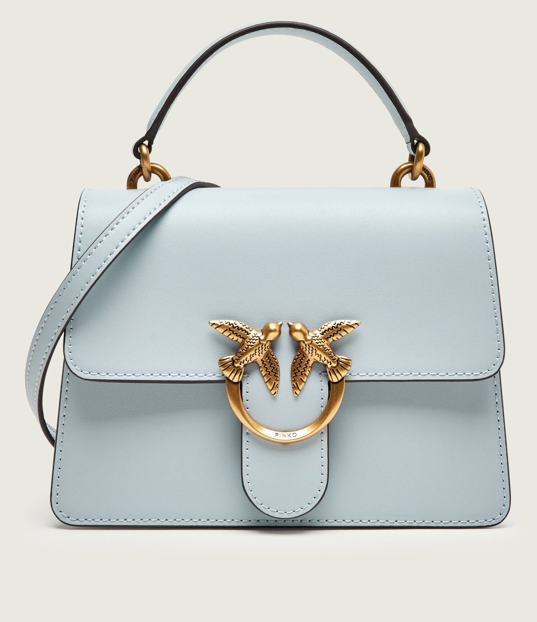 Pinko De piele cufăr LOVE ONE MINI