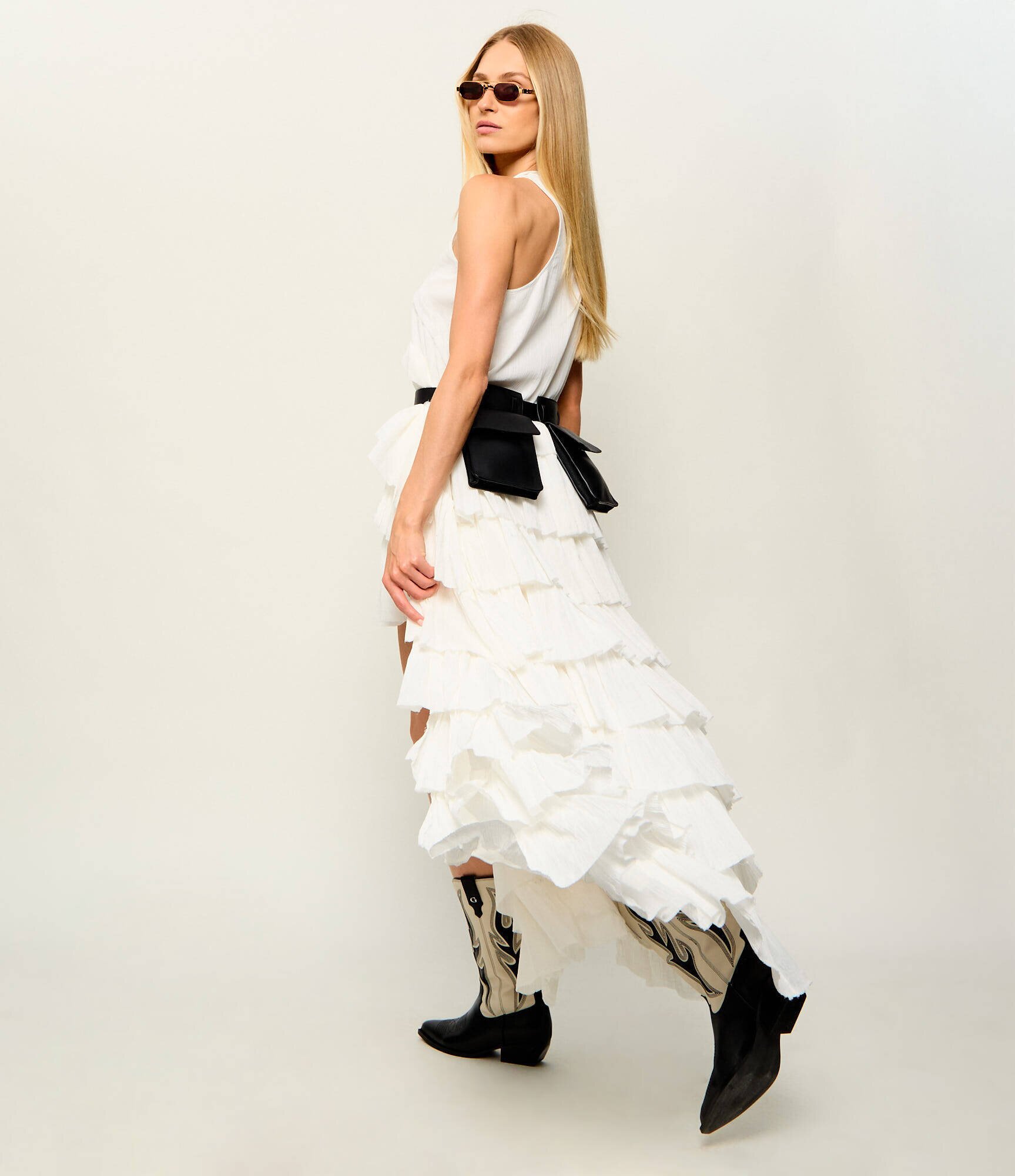 Pinko De piele curea + borsetă Trittico