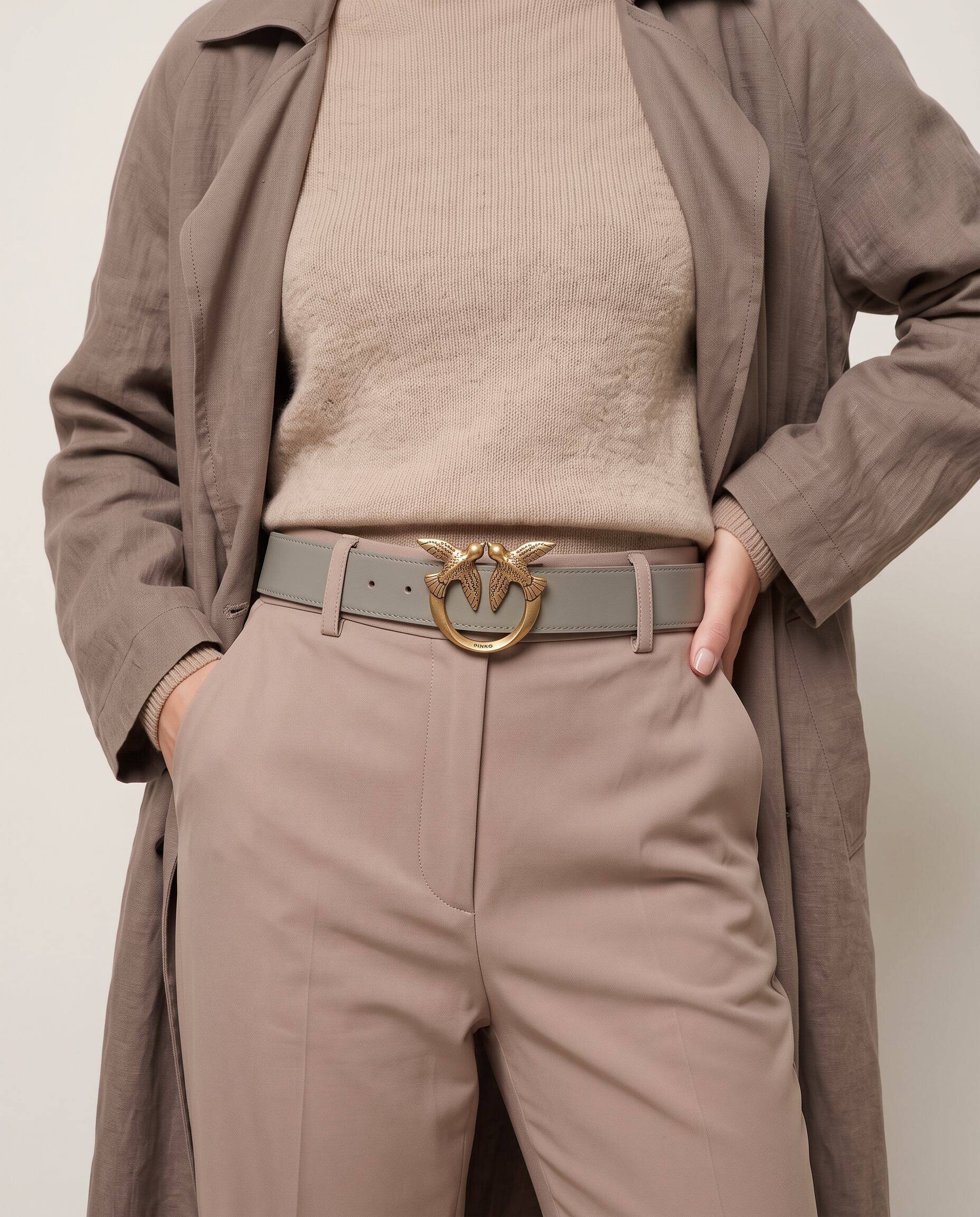 Pinko De piele curea LOVE BERRY H4 BELT VITELLO SET