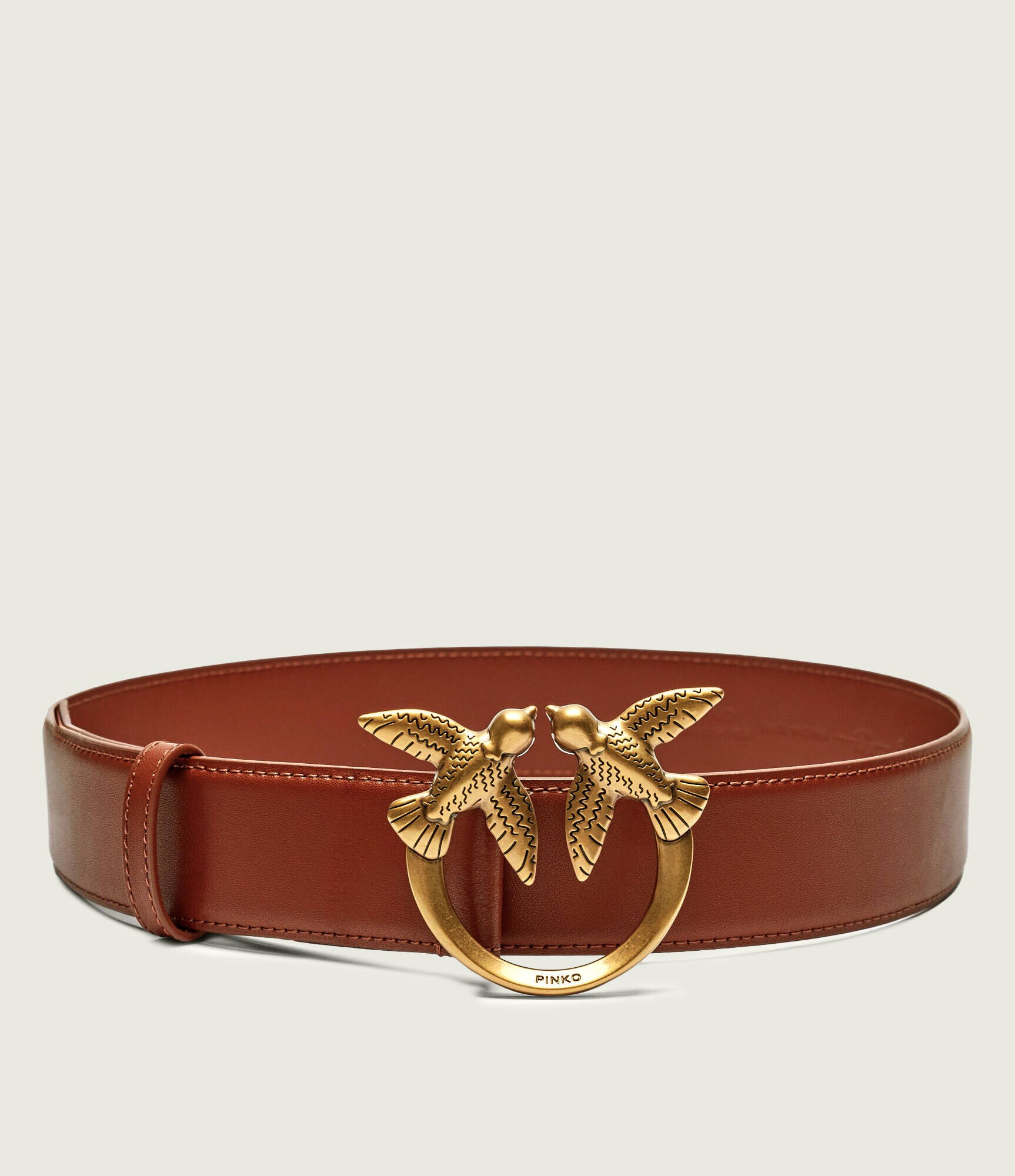 Pinko De piele curea LOVE BERRY H4 BELT VITELLO SET