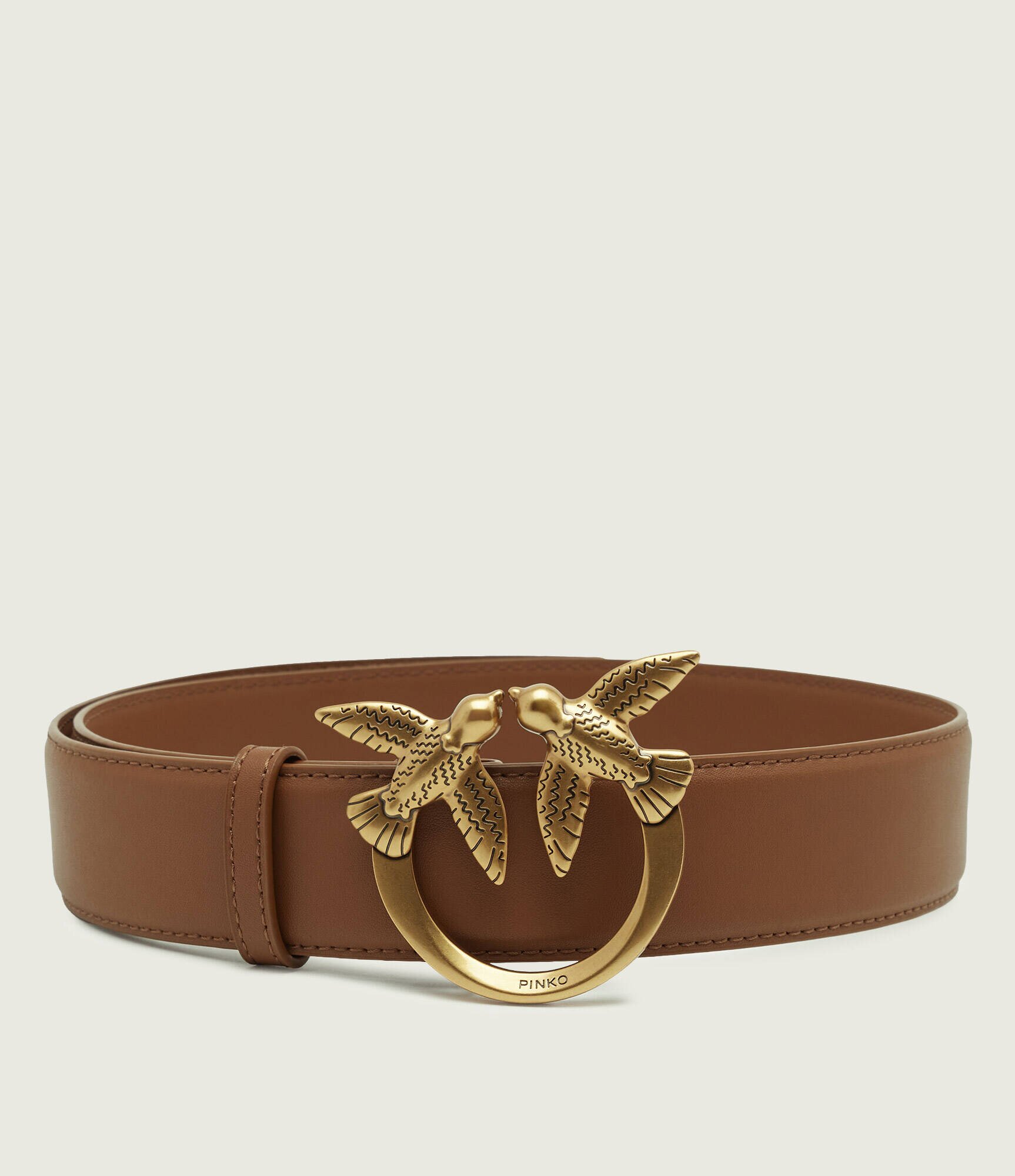Pinko De piele curea LOVE BERRY H4 BELT VITELLO SET