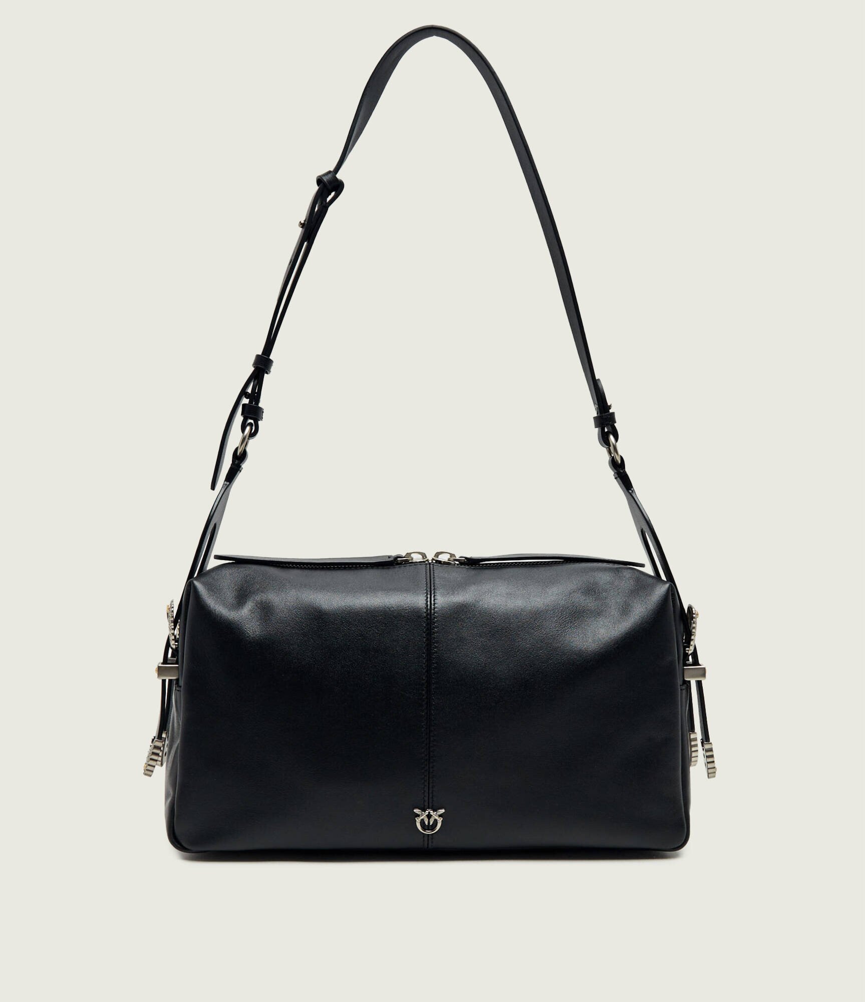 Pinko De piele geantă pe umăr 24 Classic New Biker