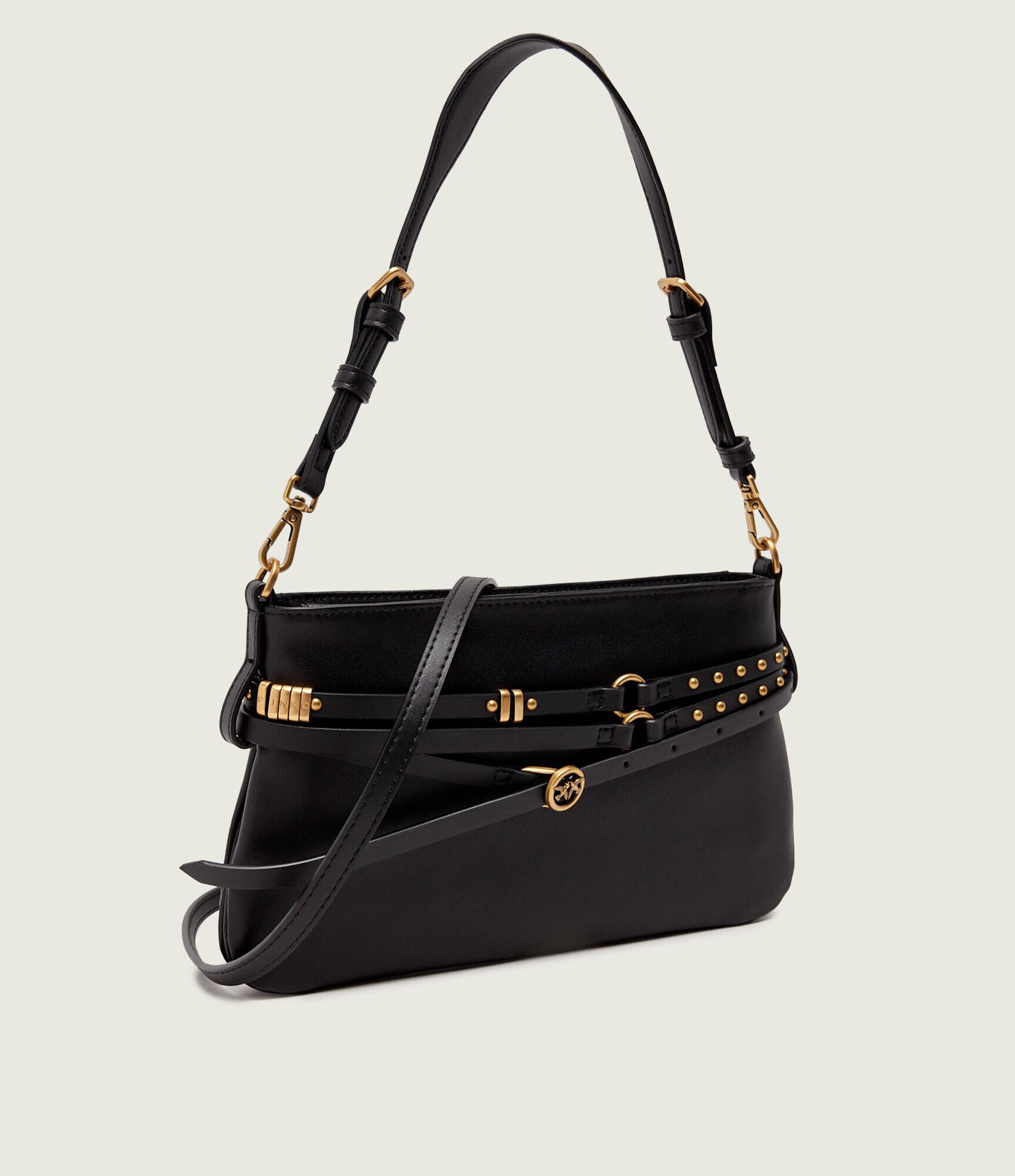 Pinko De piele geantă pe umăr BELT BAG MINI