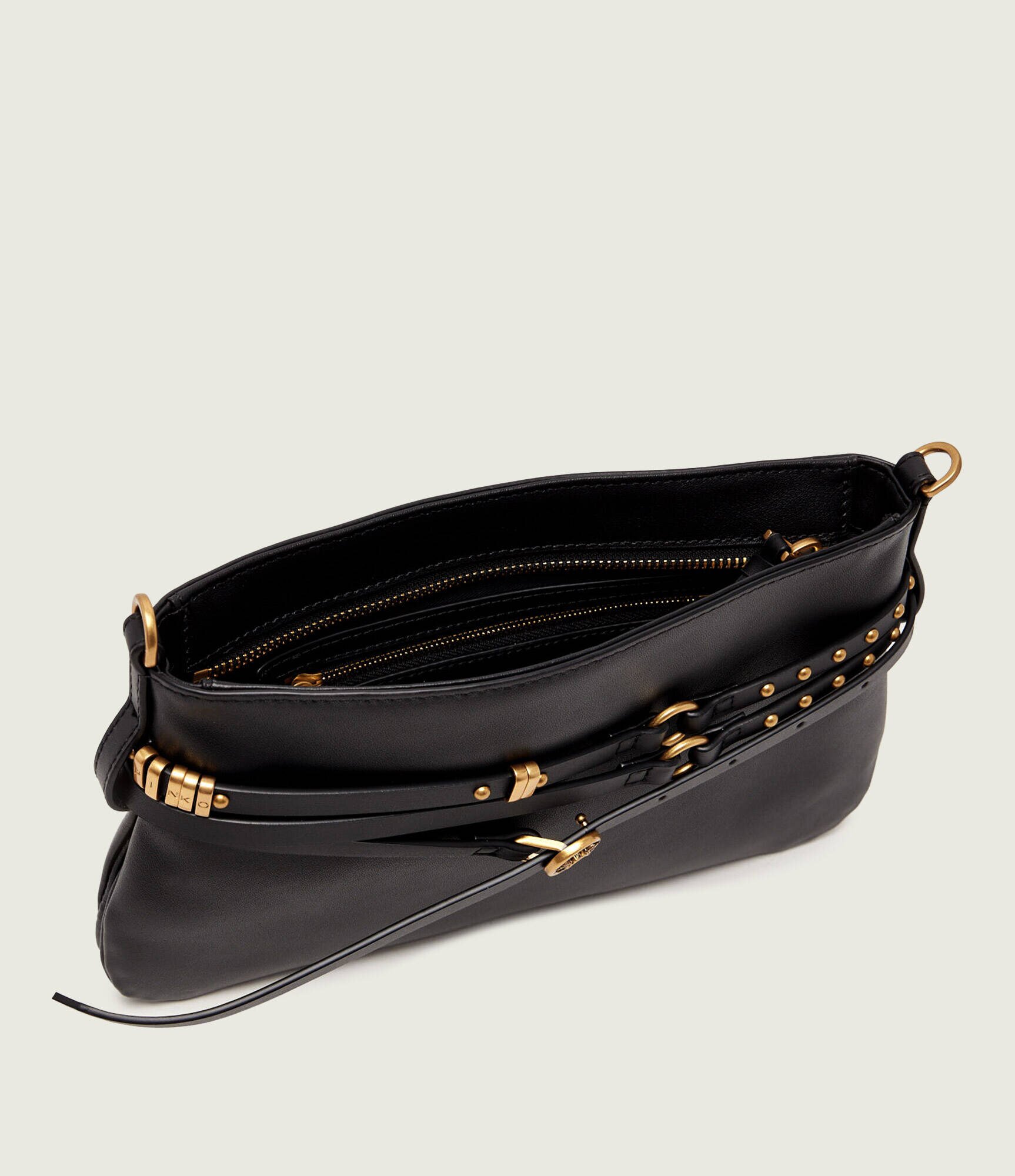 Pinko De piele geantă pe umăr BELT BAG MINI