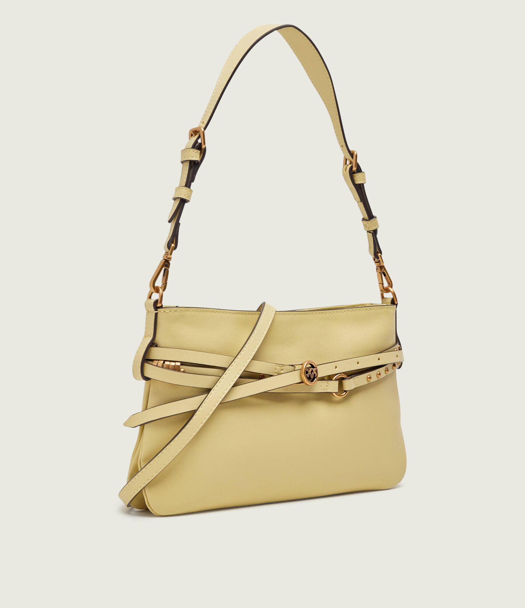 Pinko De piele geantă pe umăr Belt Bag Mini