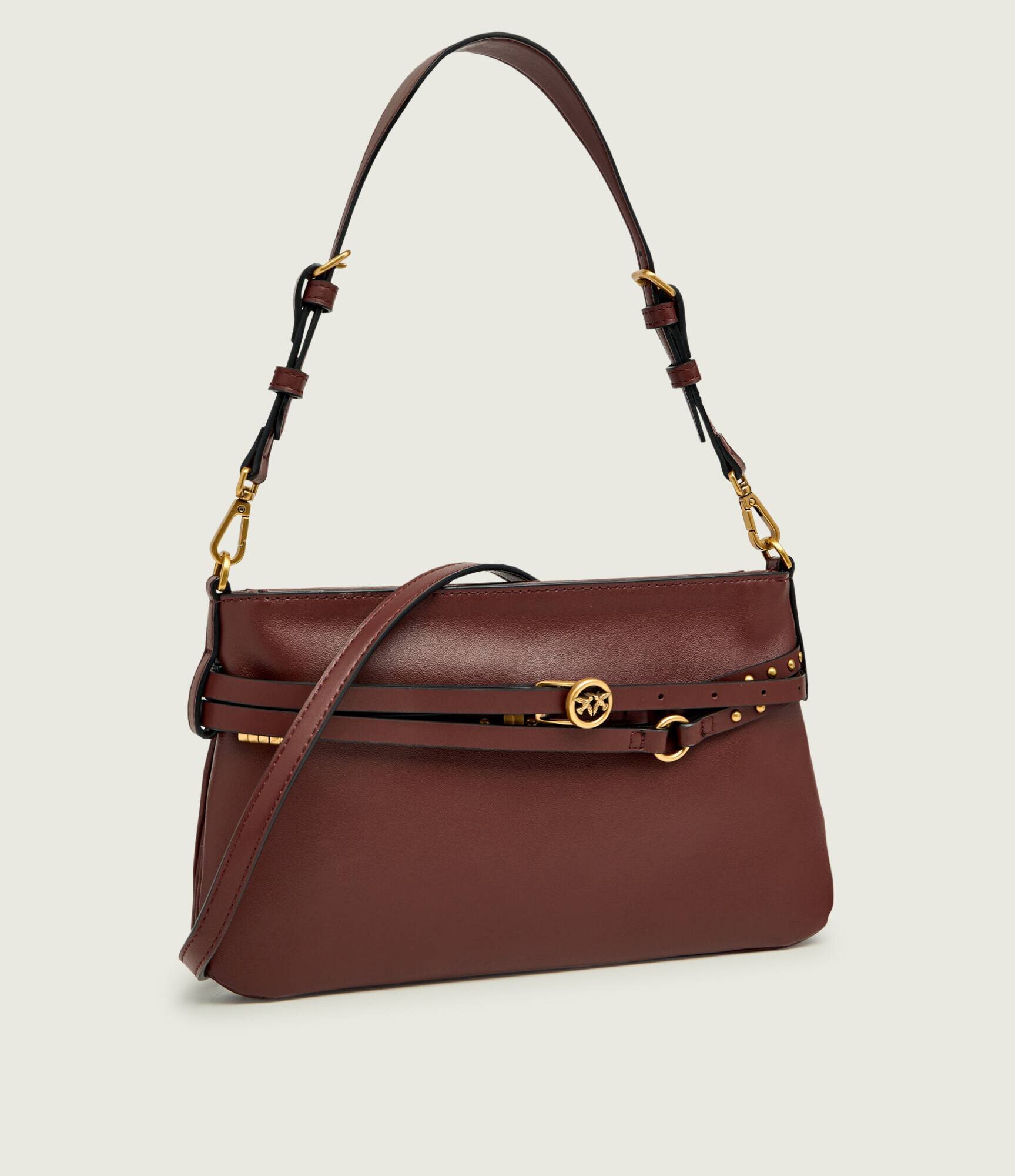 Pinko De piele geantă pe umăr Belt Bag Mini
