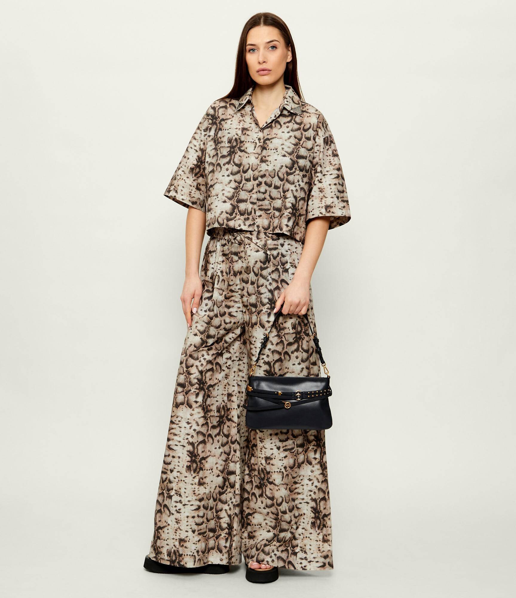 Pinko De piele geantă pe umăr Belt Bag Mini