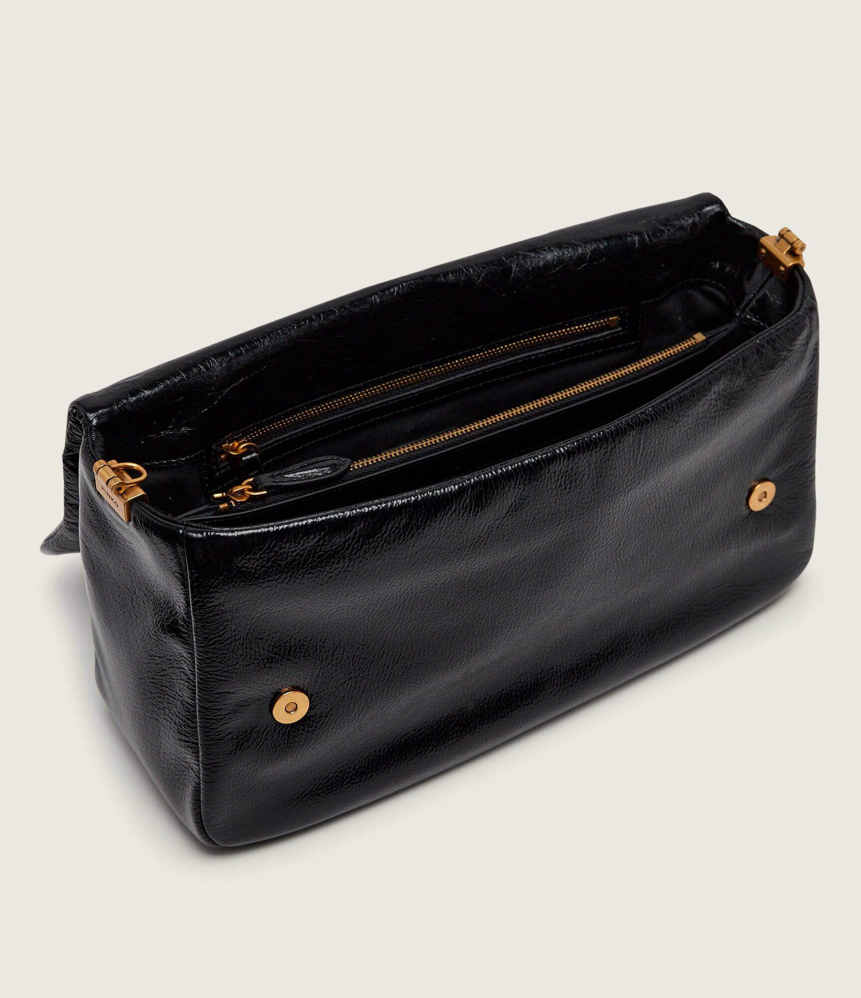 Pinko De piele geantă pe umăr CLICK SOFT