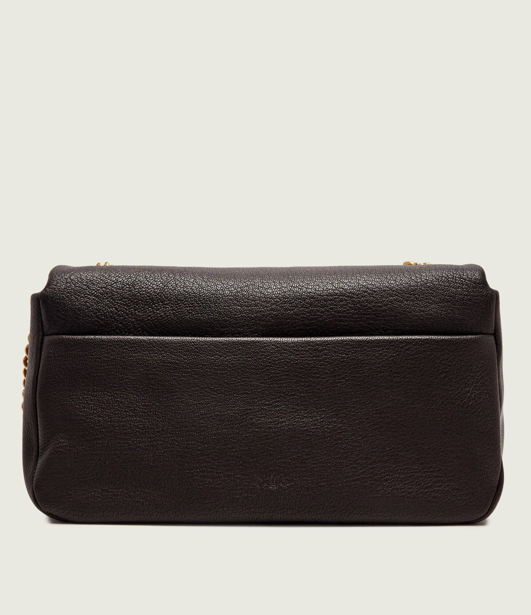 Pinko De piele geantă pe umăr Click Soft Horizontal Chain