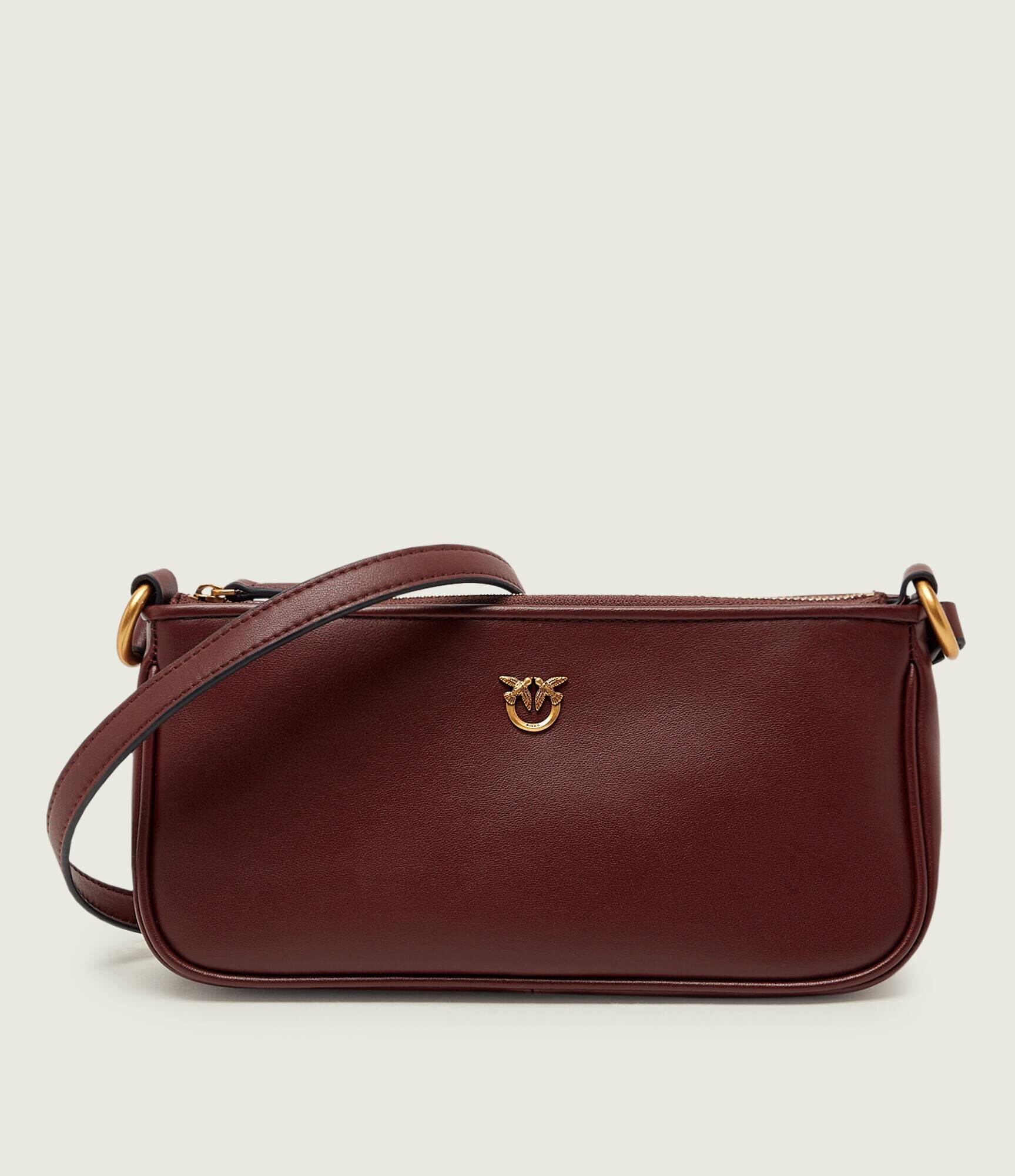 Pinko De piele geantă pe umăr HALF MOON