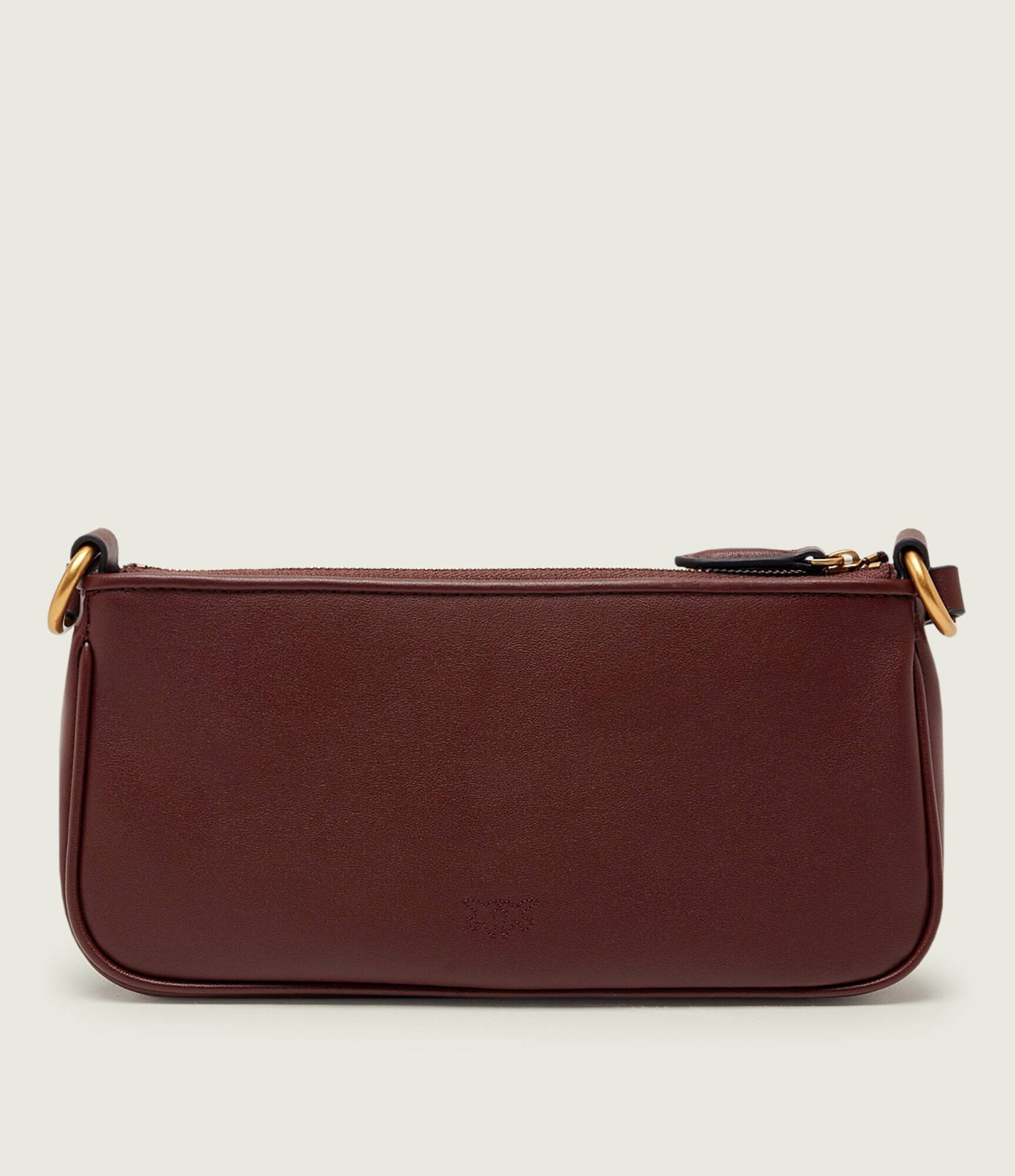 Pinko De piele geantă pe umăr HALF MOON