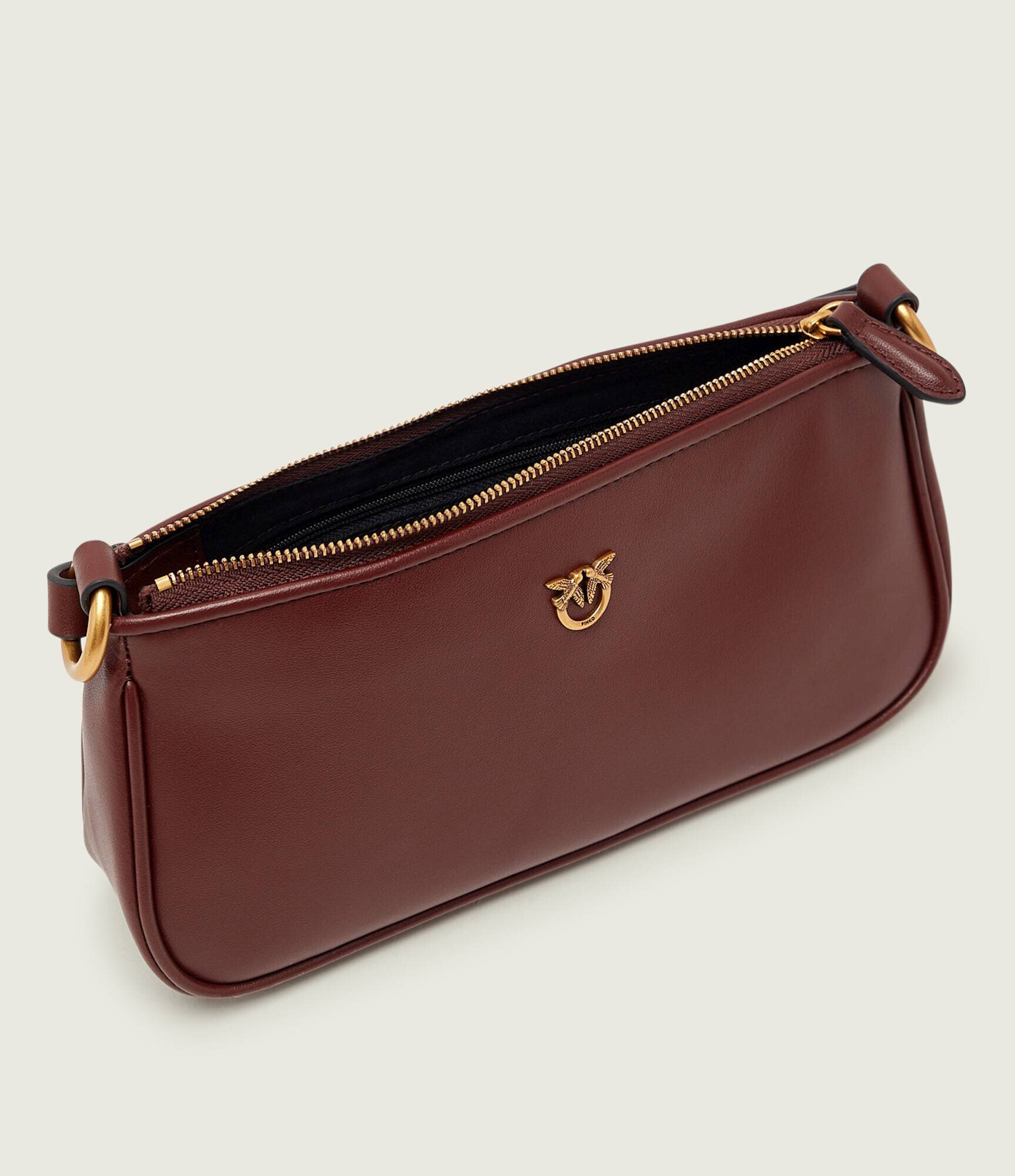 Pinko De piele geantă pe umăr HALF MOON