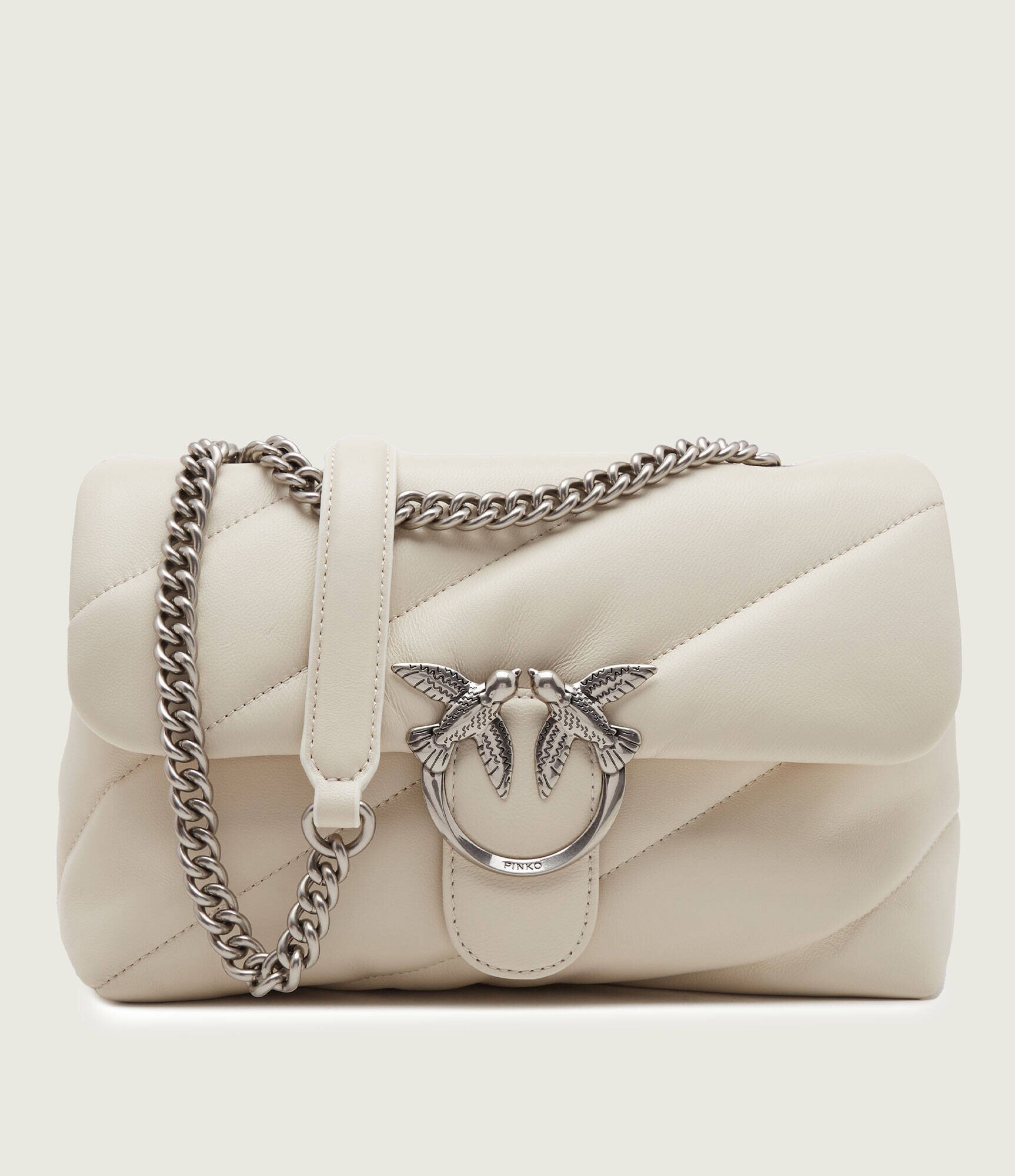 Pinko De piele geantă pe umăr LOVE CLASSIC PUFF