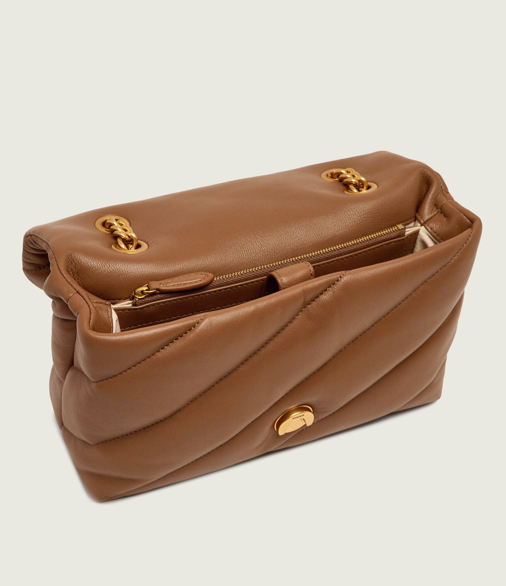 Pinko De piele geantă pe umăr Love Classic Puff