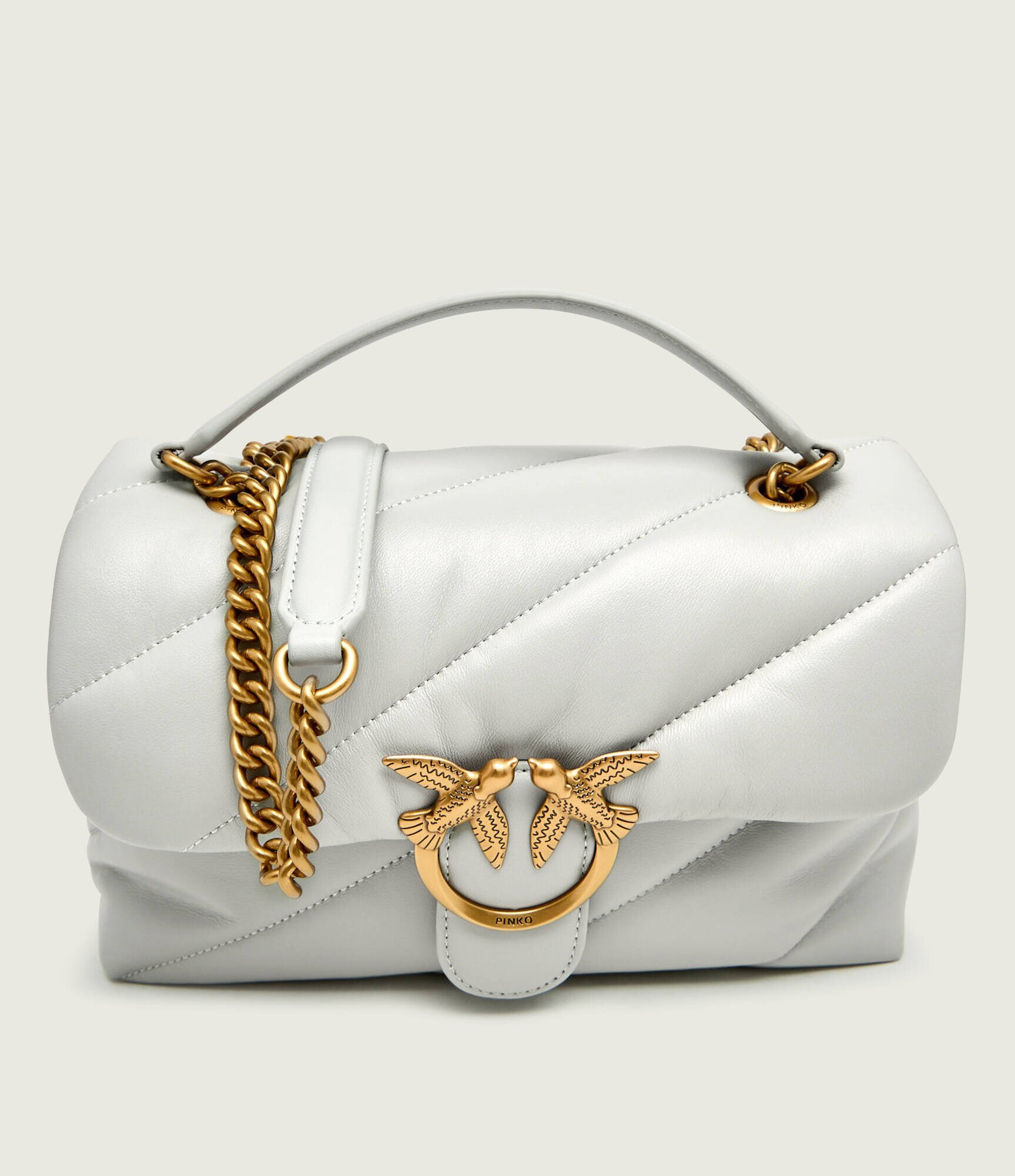 Pinko De piele geantă pe umăr LOVE CLASSIC PUFF