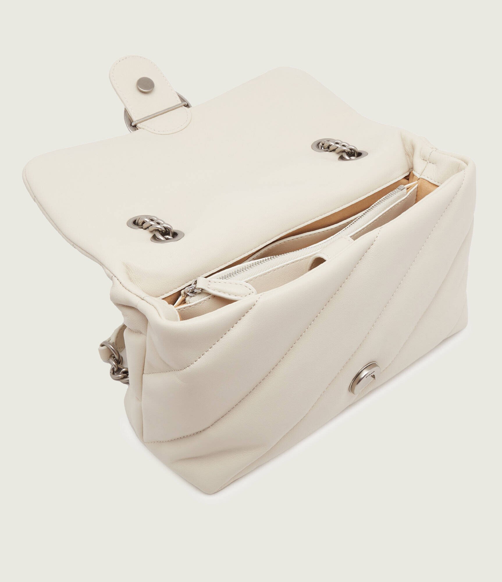 Pinko De piele geantă pe umăr LOVE CLASSIC PUFF