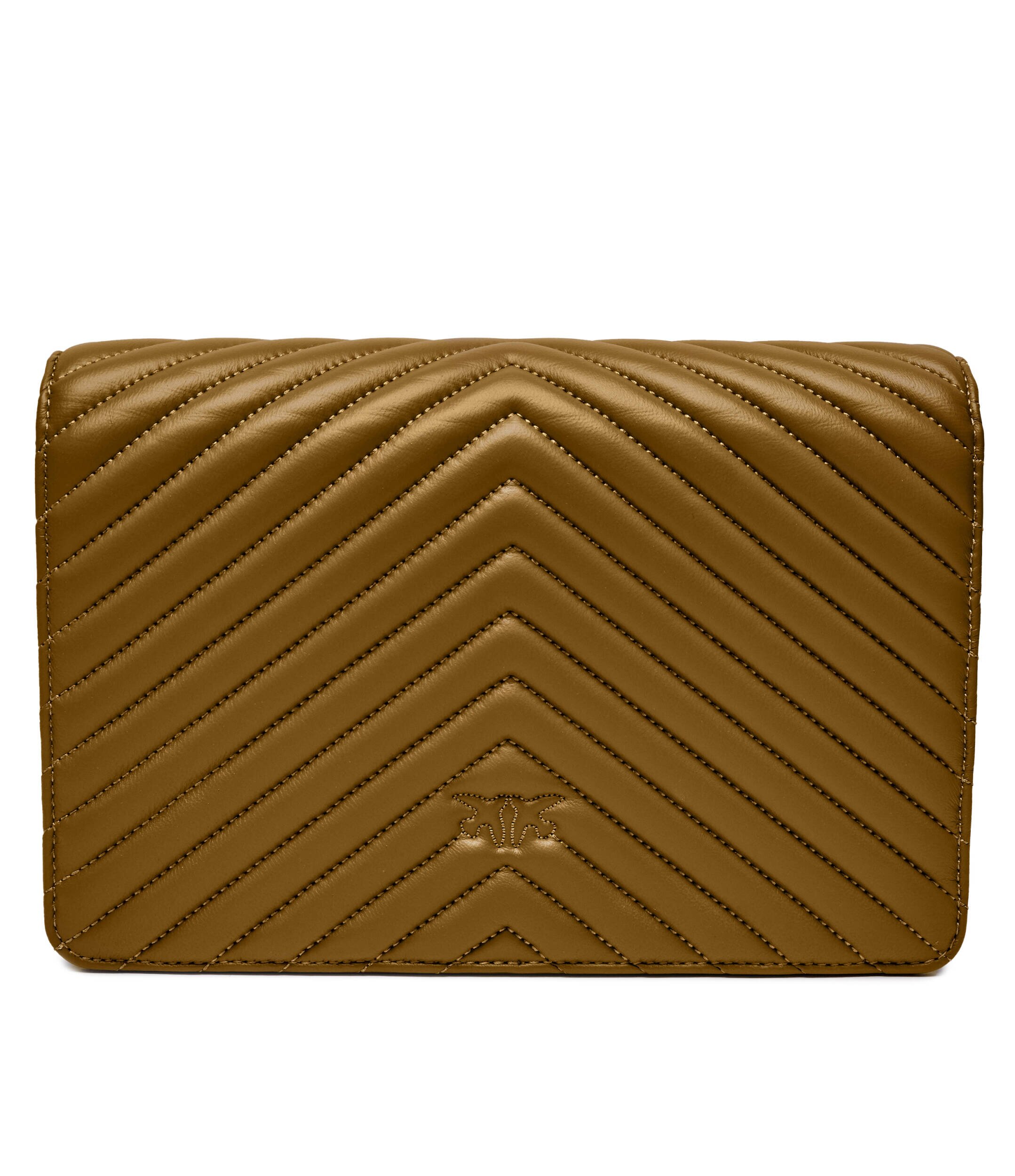 Pinko De piele geantă pe umăr Love Click Classic