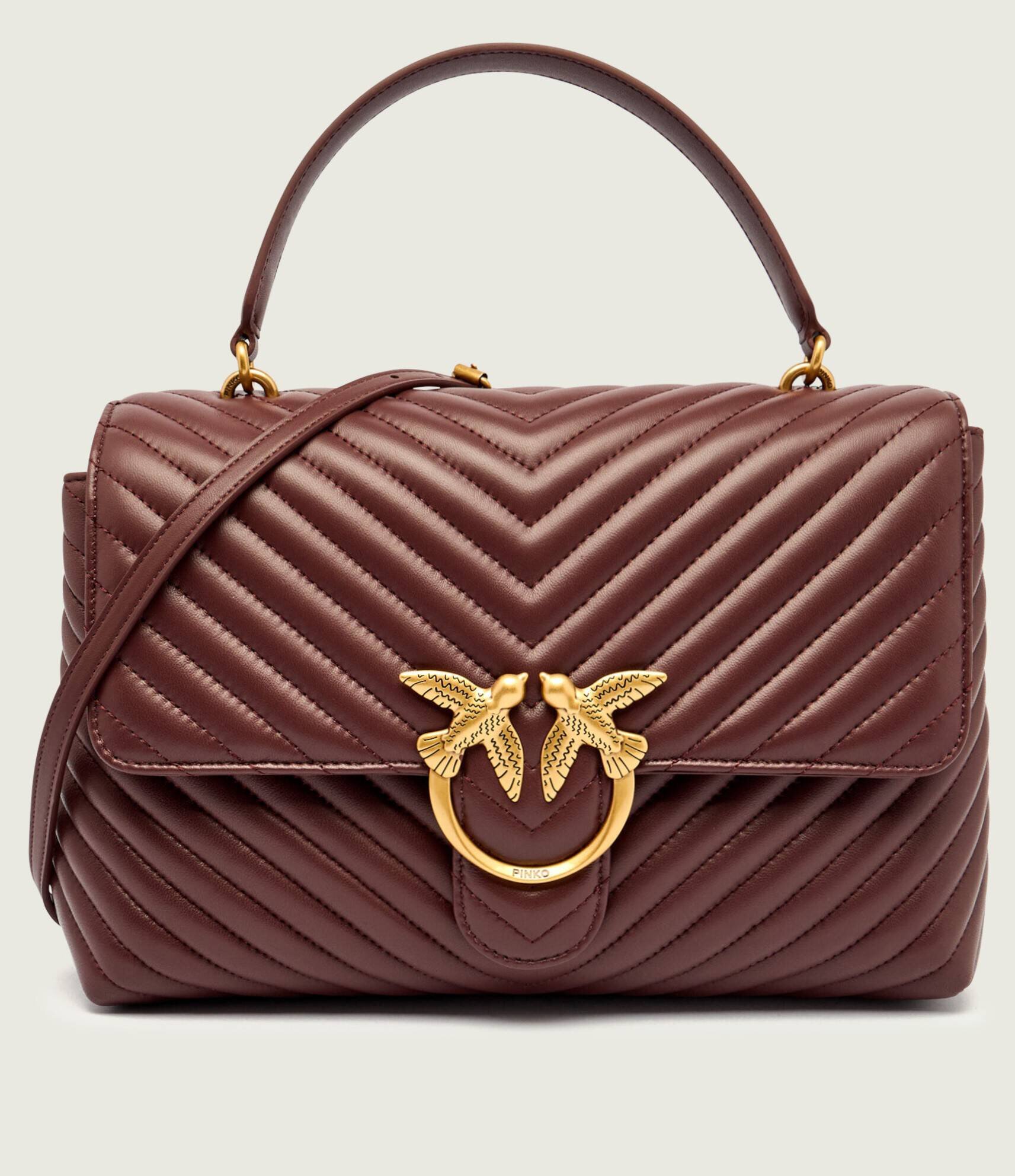 Pinko De piele geantă pe umăr LOVE LADY PUFF