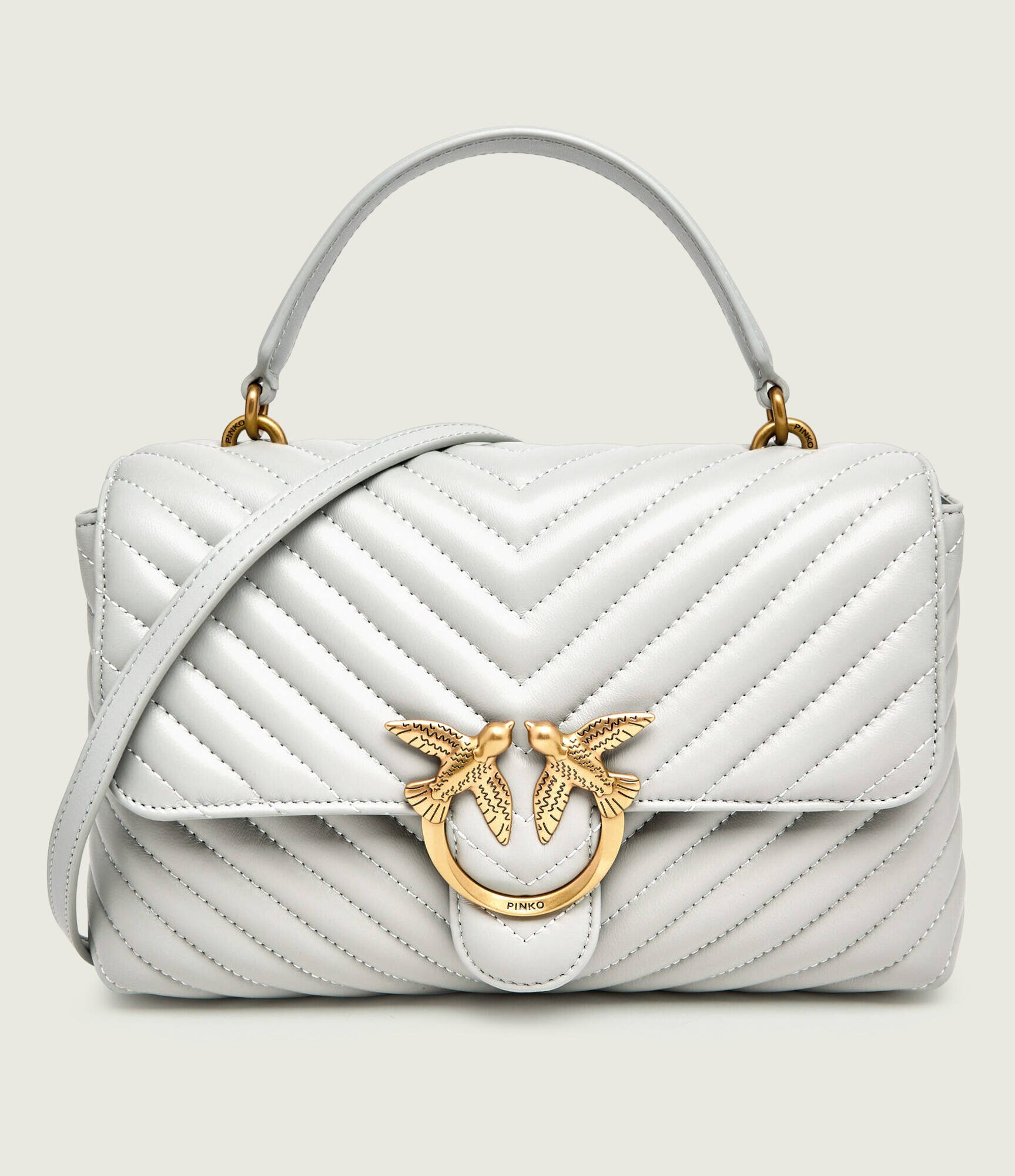 Pinko De piele geantă pe umăr LOVE LADY PUFF CLASSIC