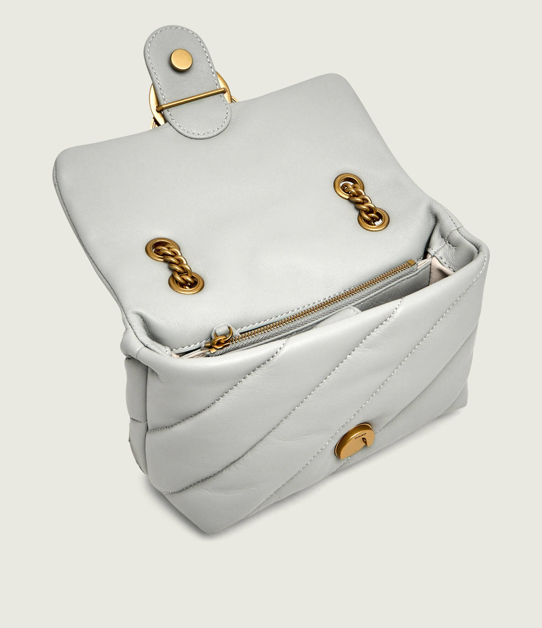 Pinko De piele geantă pe umăr LOVE MINI PUFF CL PLTT