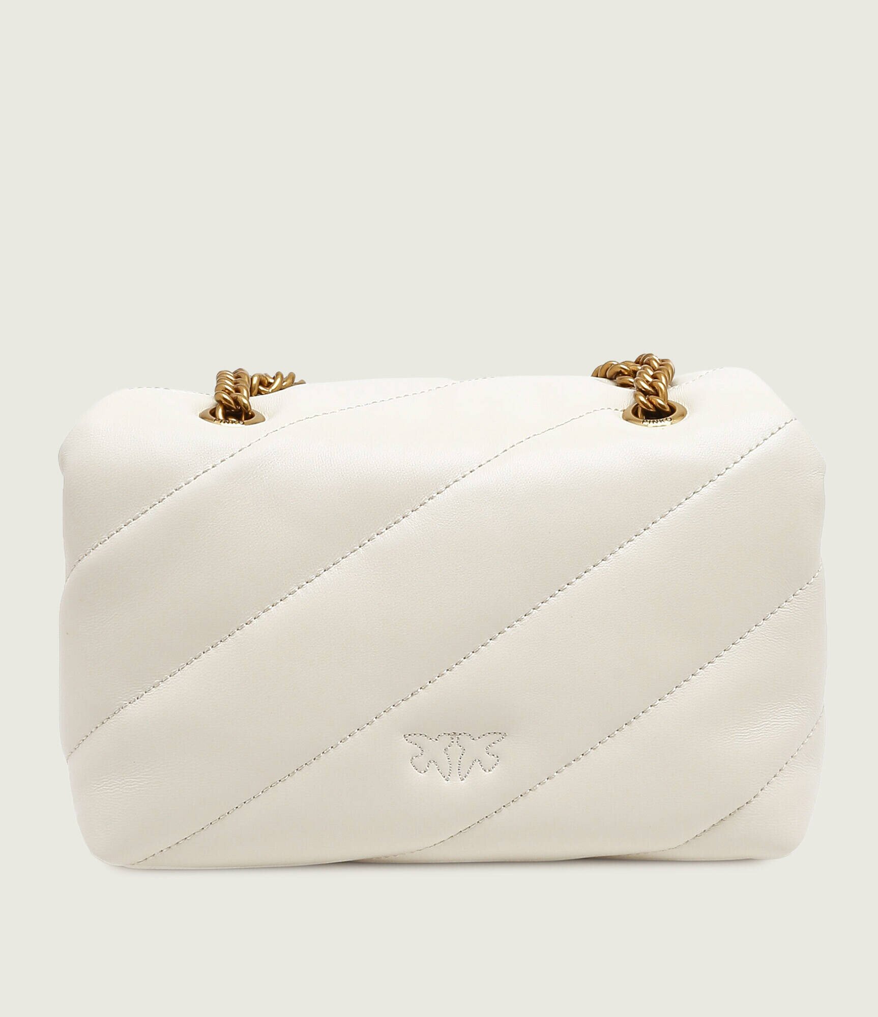 Pinko De piele geantă pe umăr LOVE MINI PUFF CL PLTT
