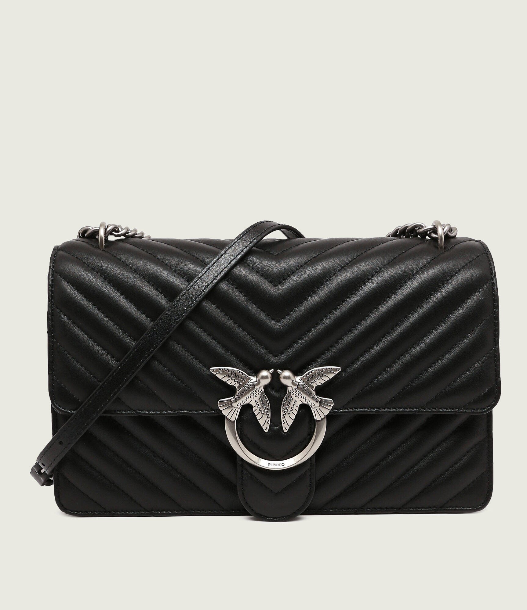 Pinko De piele geantă pe umăr LOVE ONE