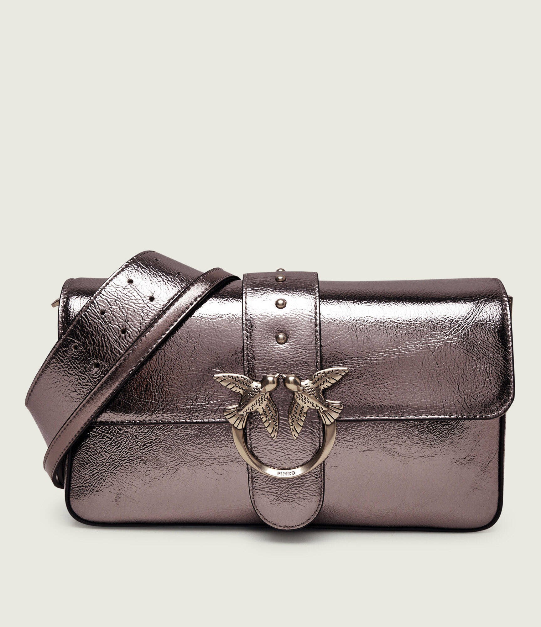 Pinko De piele geantă pe umăr LOVE ONE CLASSIC