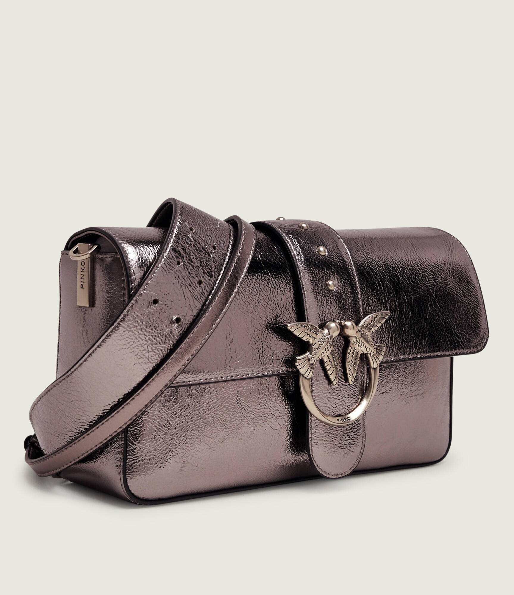 Pinko De piele geantă pe umăr LOVE ONE CLASSIC