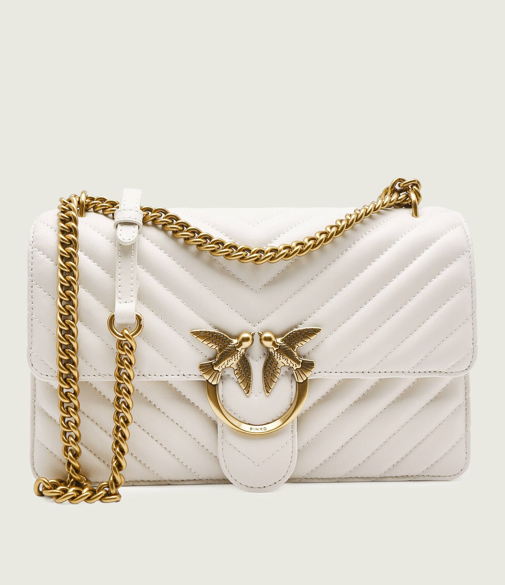 Pinko De piele geantă pe umăr LOVE ONE CLASSIC
