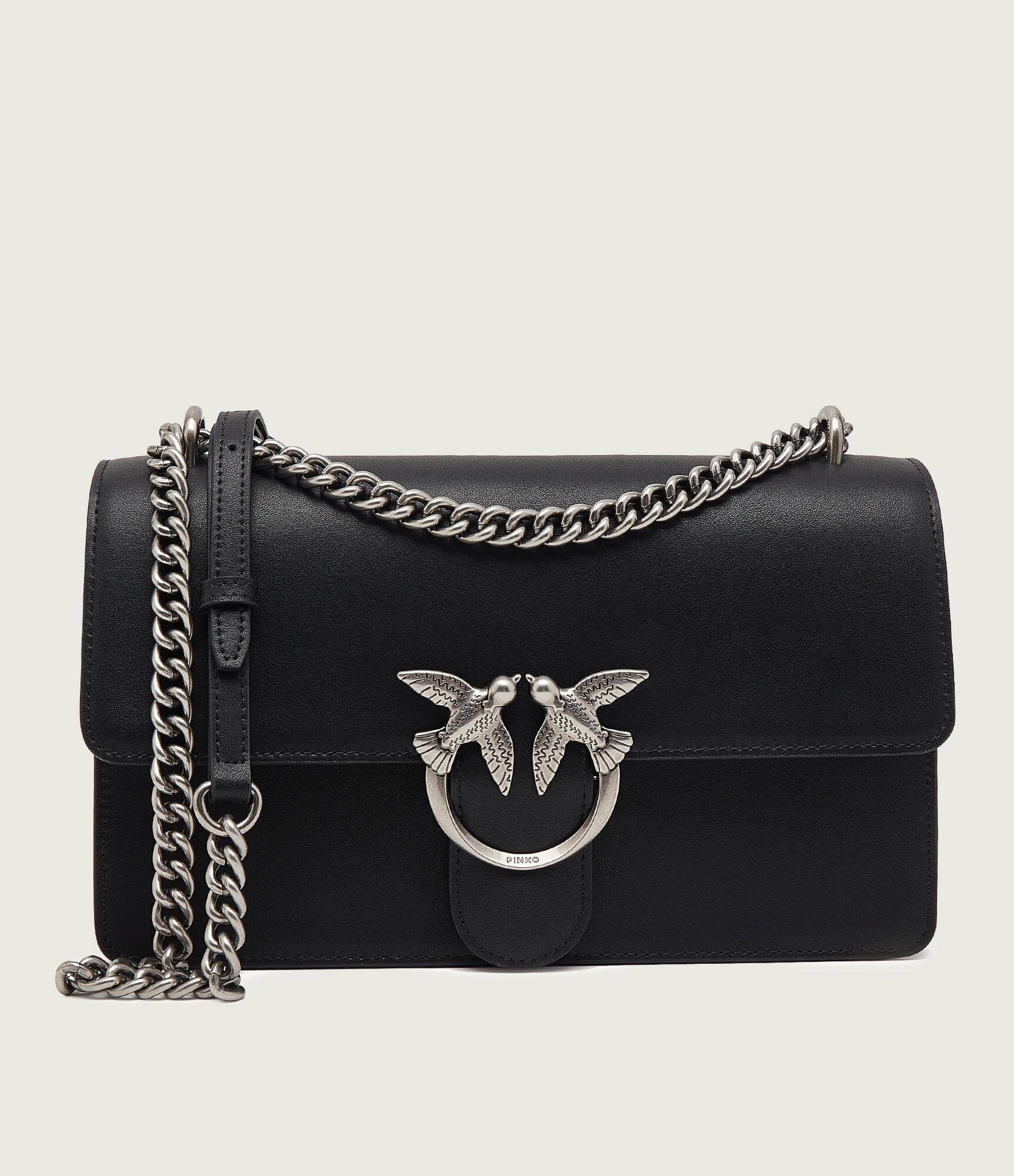 Pinko De piele geantă pe umăr LOVE ONE CLASSIC