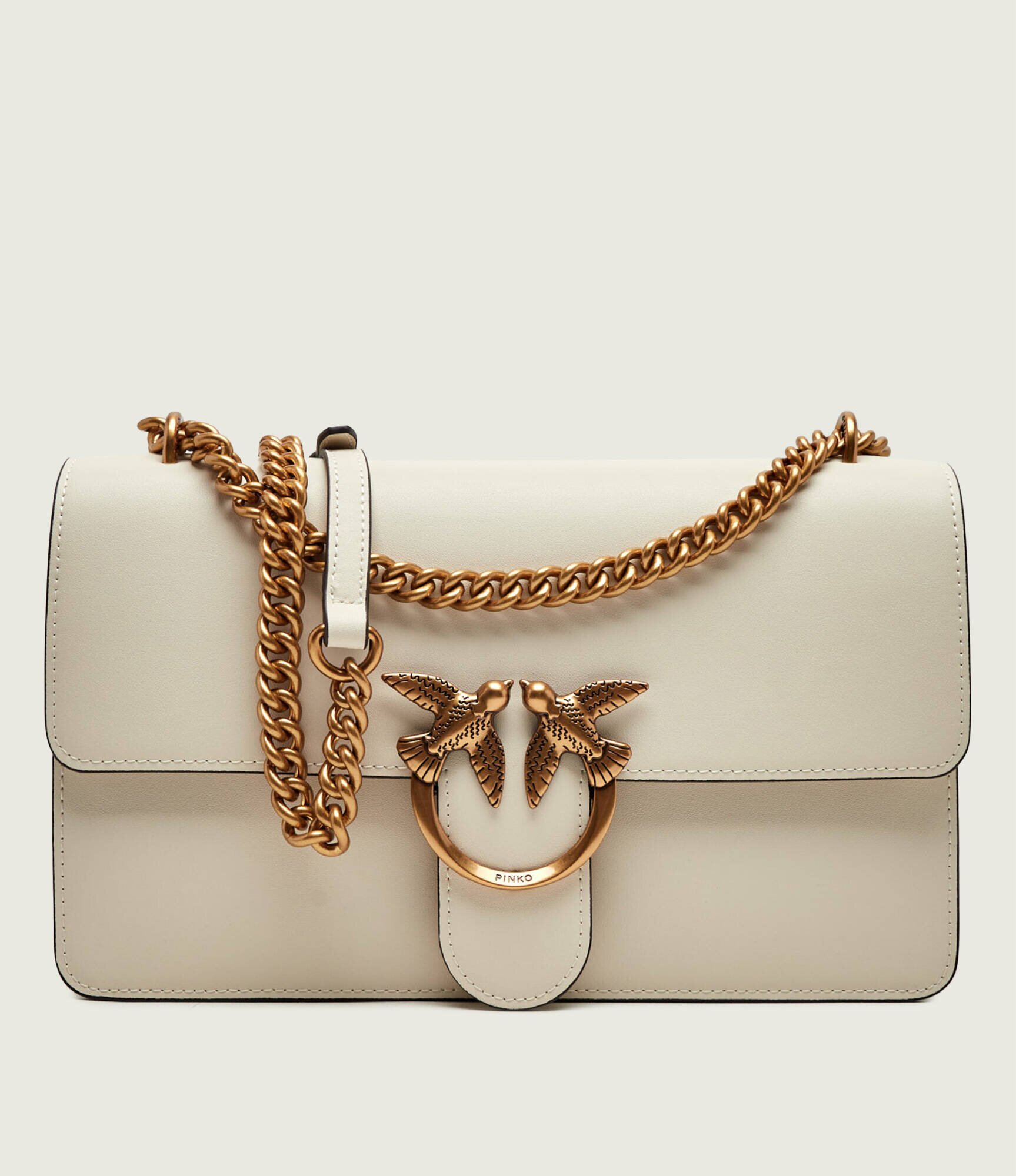 Pinko De piele geantă pe umăr LOVE ONE CLASSIC