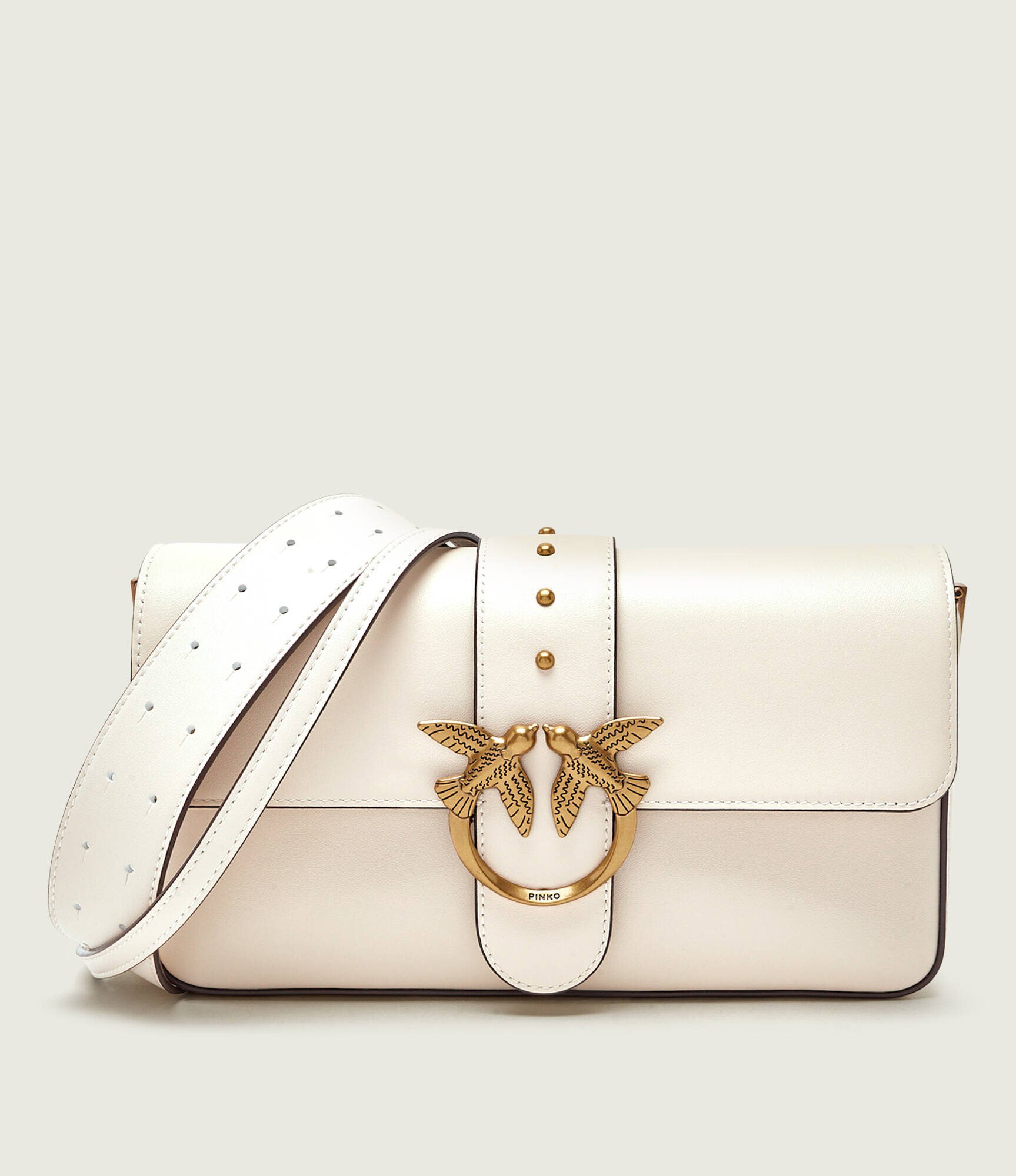 Pinko De piele geantă pe umăr LOVE ONE CLASSIC