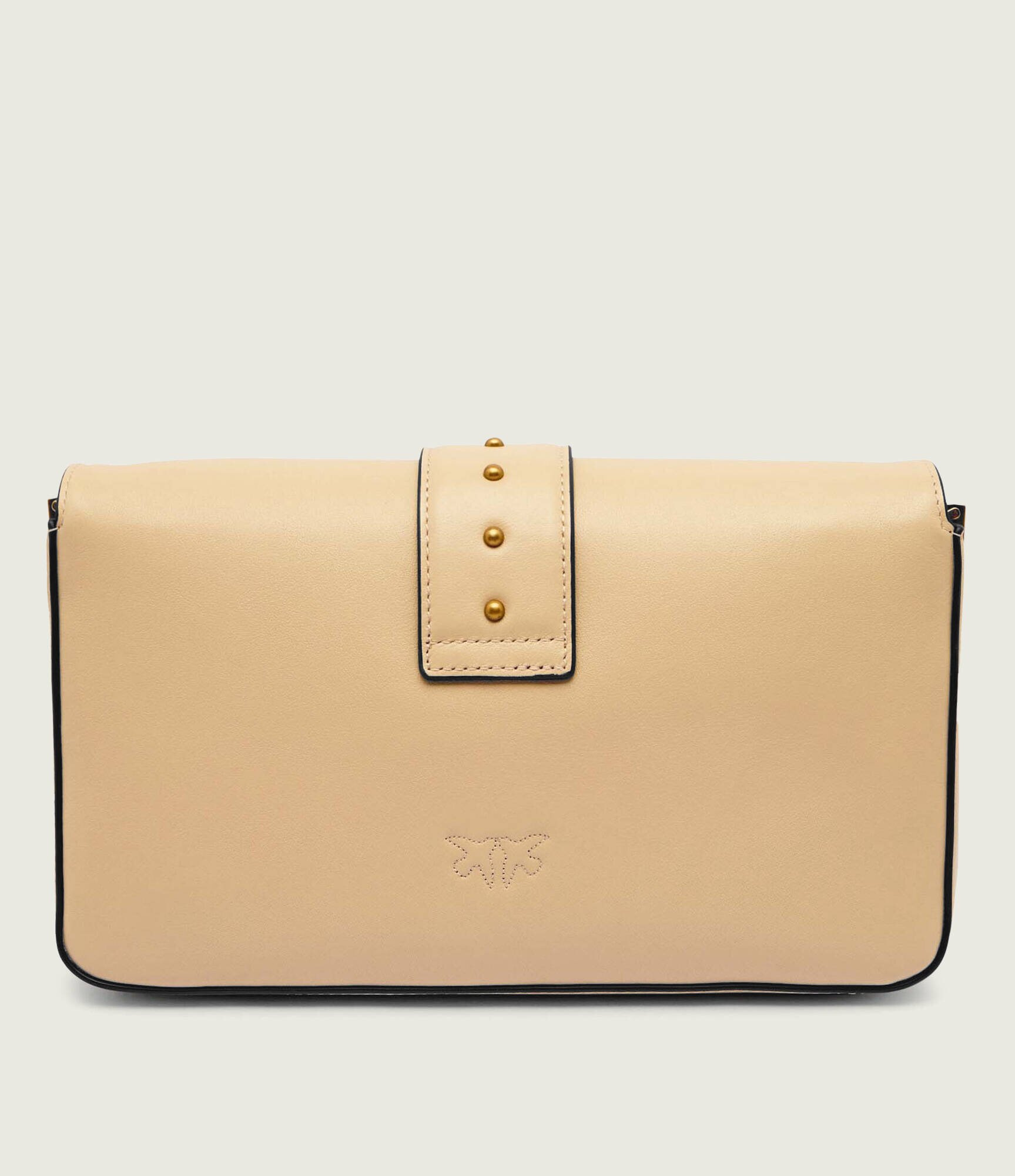Pinko De piele geantă pe umăr Love One Classic