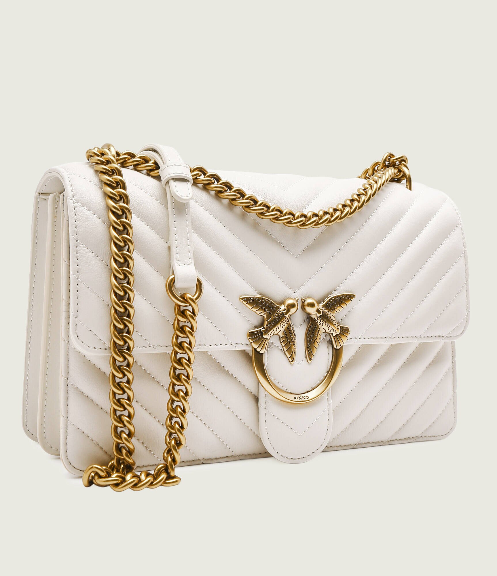 Pinko De piele geantă pe umăr LOVE ONE CLASSIC