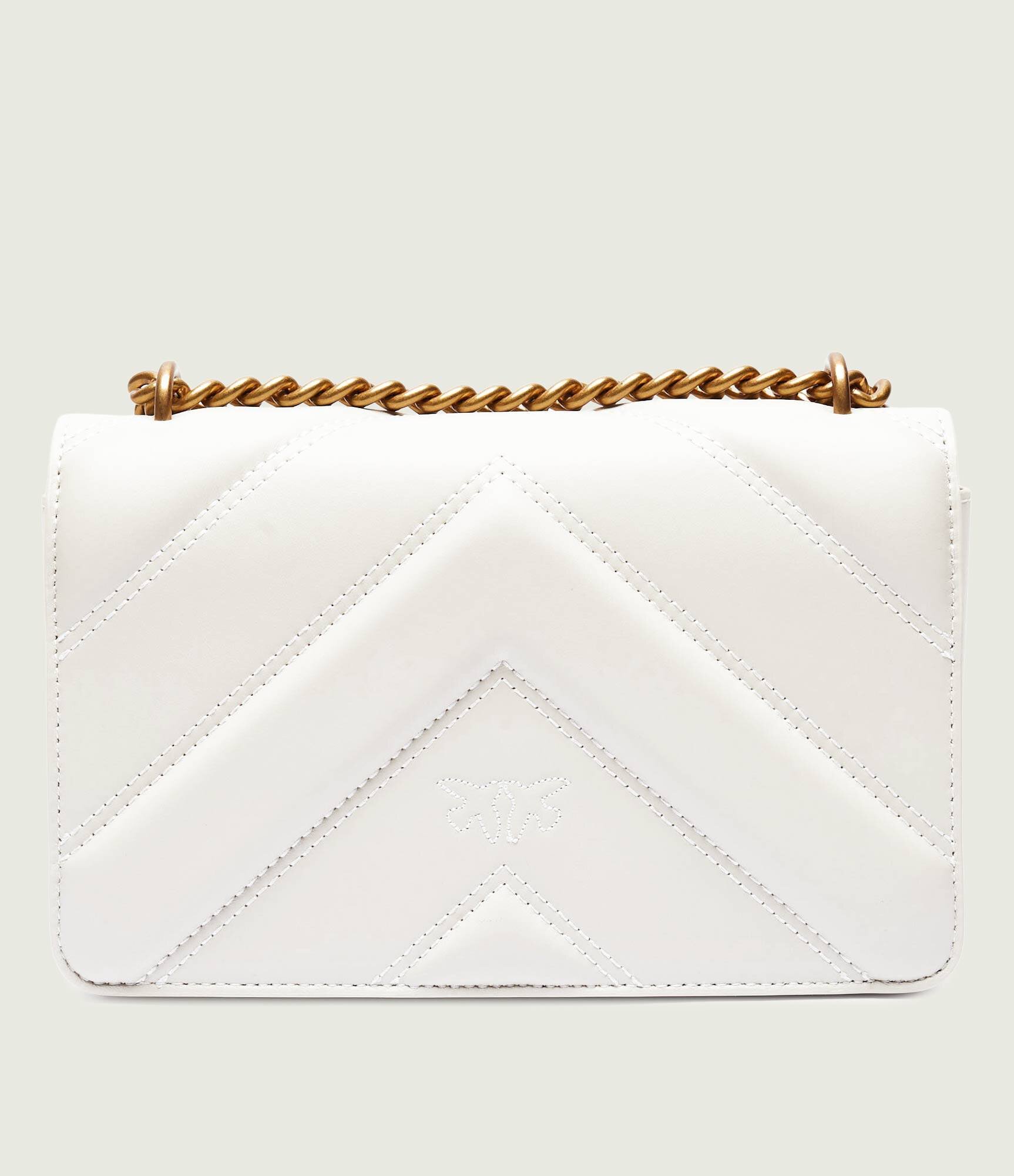 Pinko De piele geantă pe umăr LOVE ONE MINI