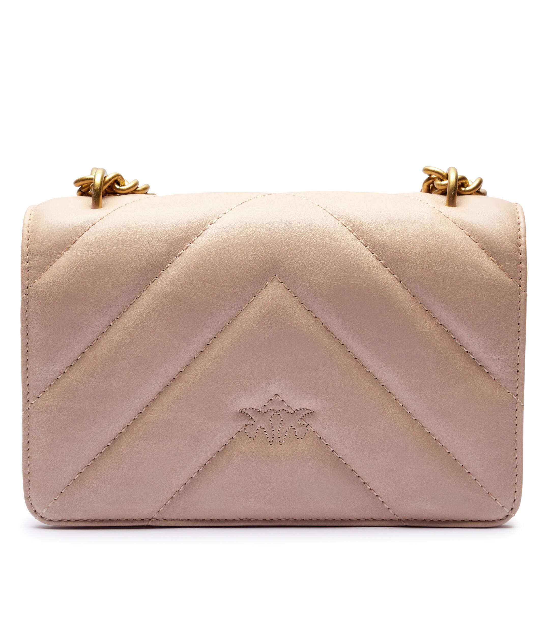 Pinko De piele geantă pe umăr Love One Mini Dc