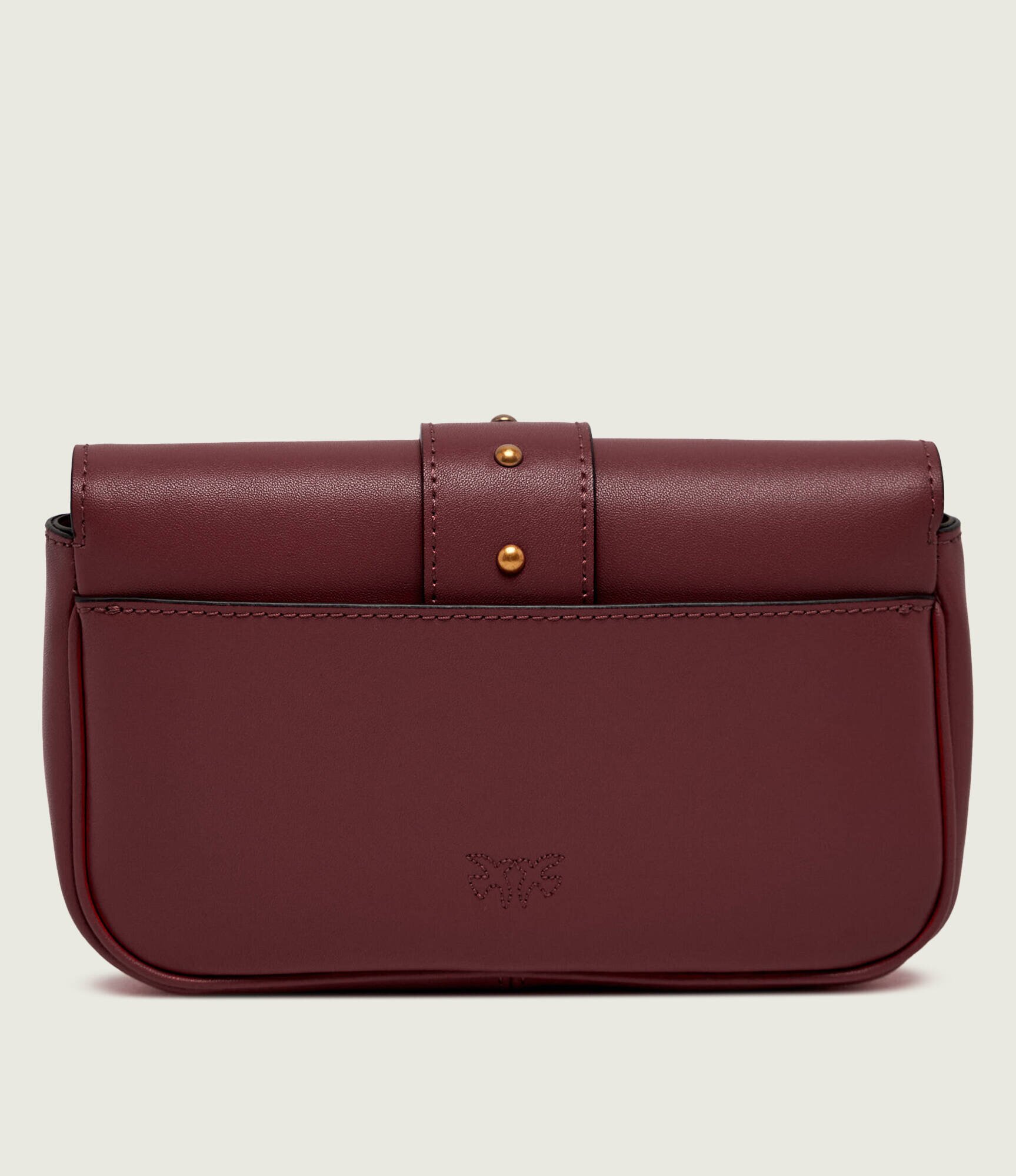 Pinko De piele geantă pe umăr Love One Pocket