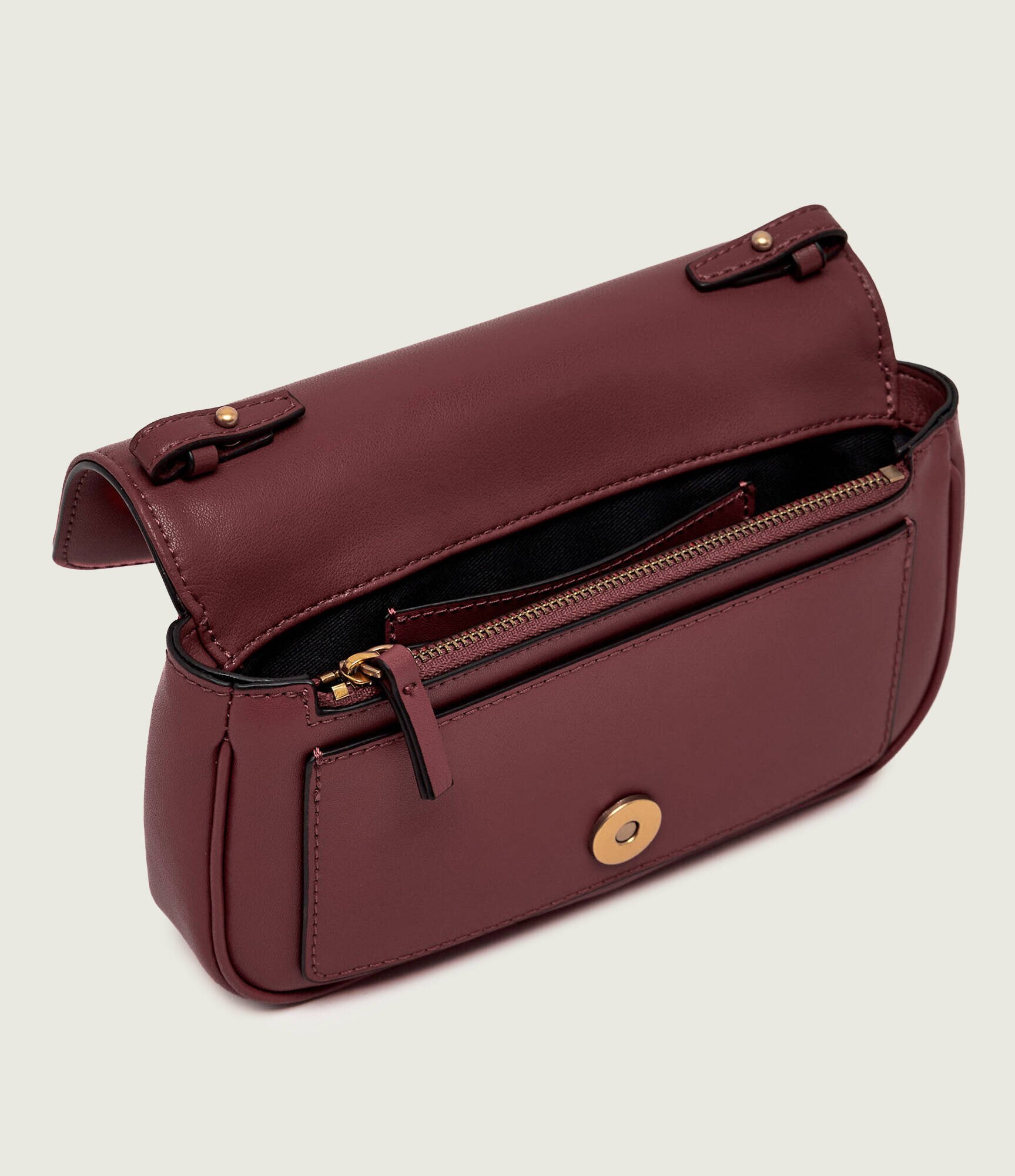 Pinko De piele geantă pe umăr Love One Pocket