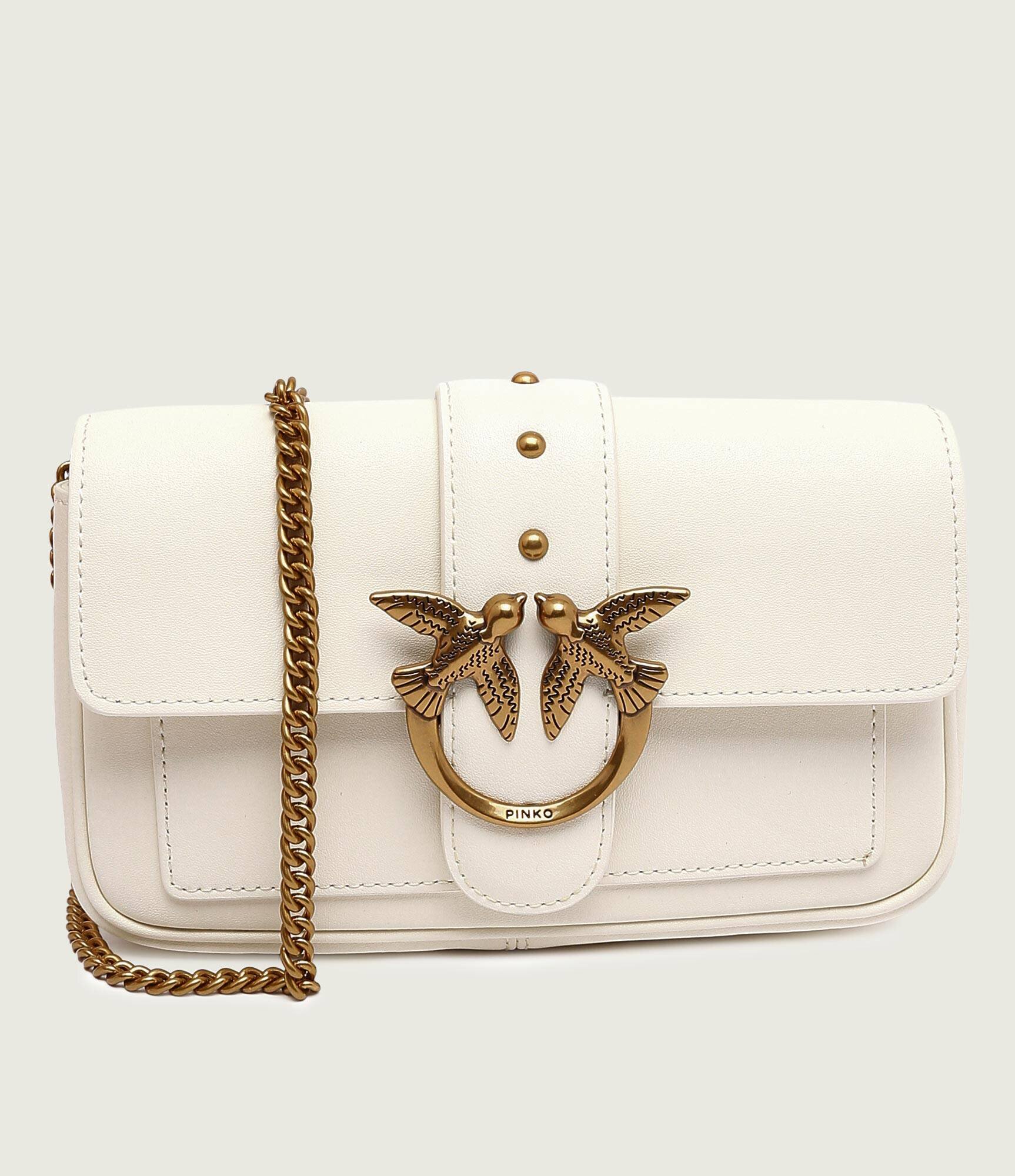 Pinko De piele geantă pe umăr LOVE ONE POCKET