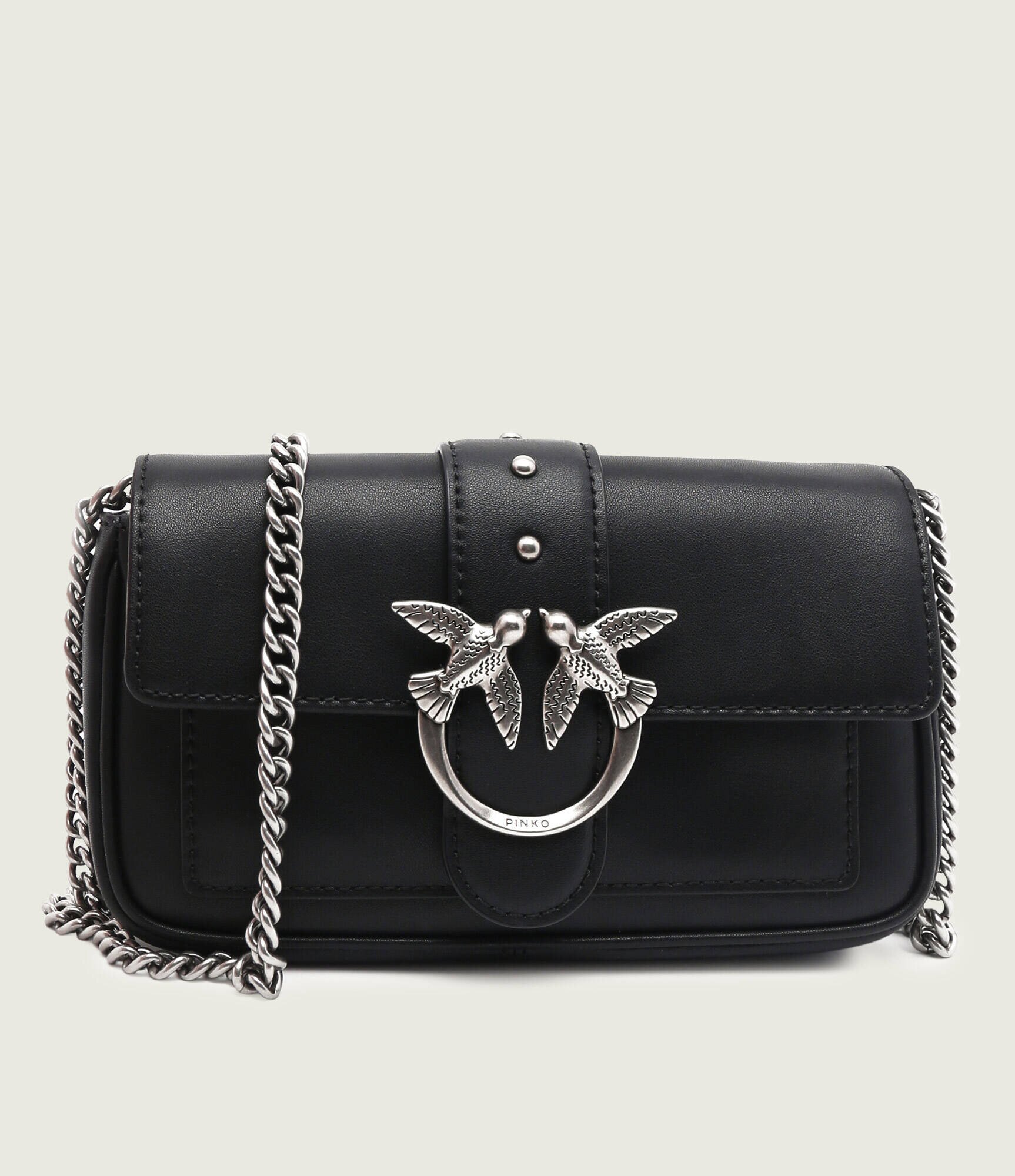 Pinko De piele geantă pe umăr LOVE ONE POCKET C
