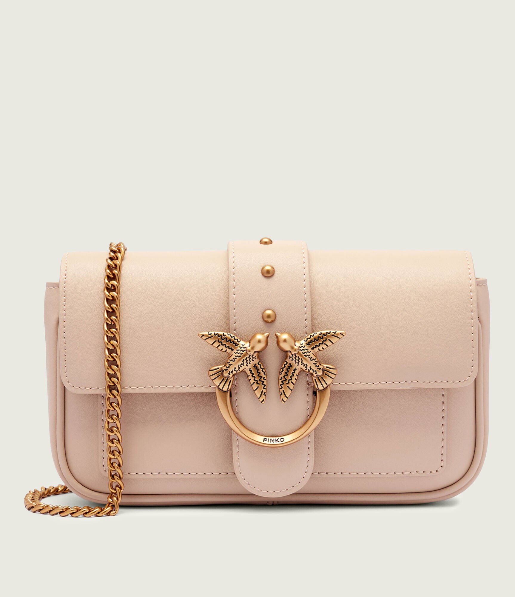 Pinko De piele geantă pe umăr LOVE ONE POCKET C