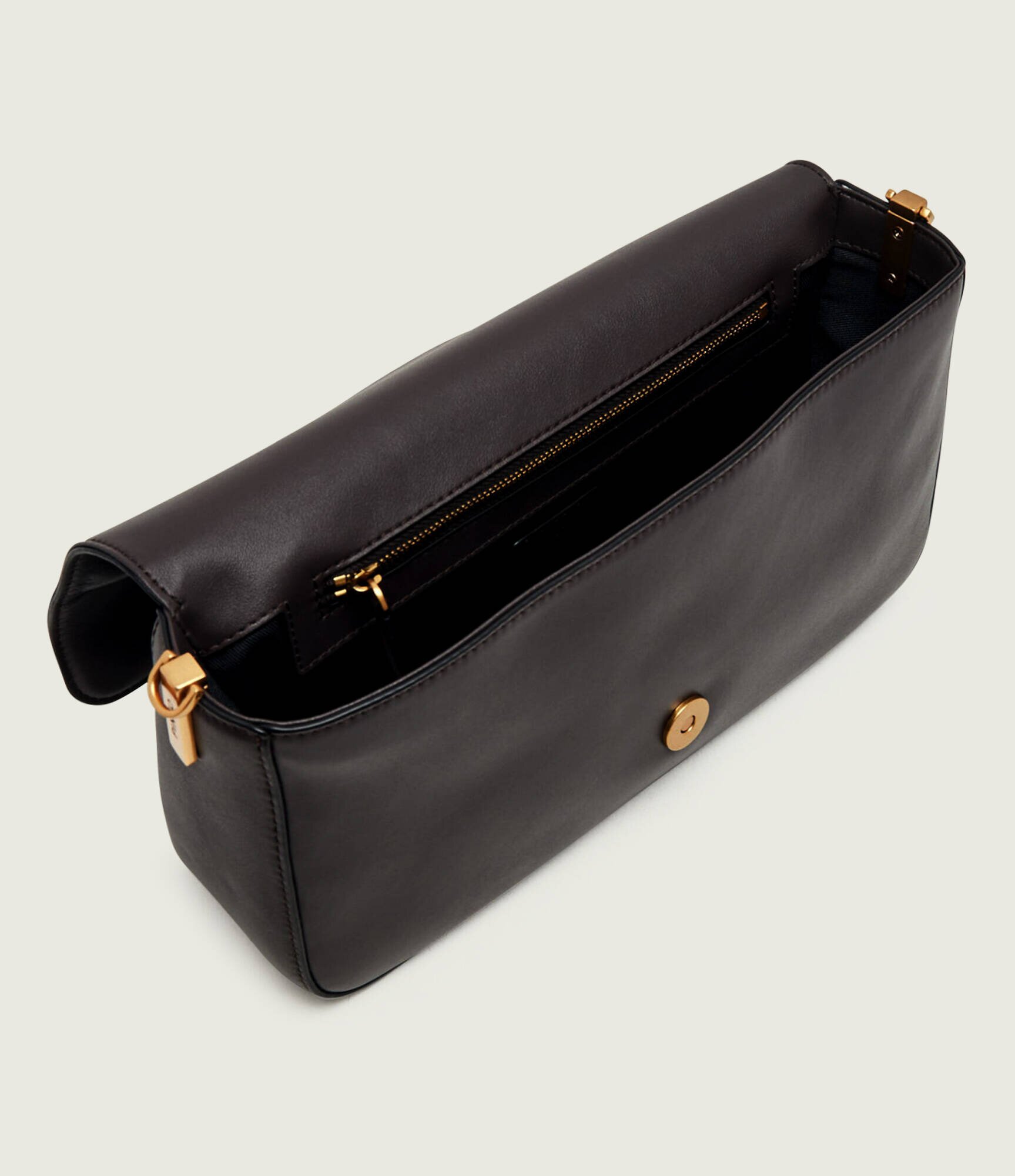 Pinko De piele geantă pe umăr Love One Slouchy Classic