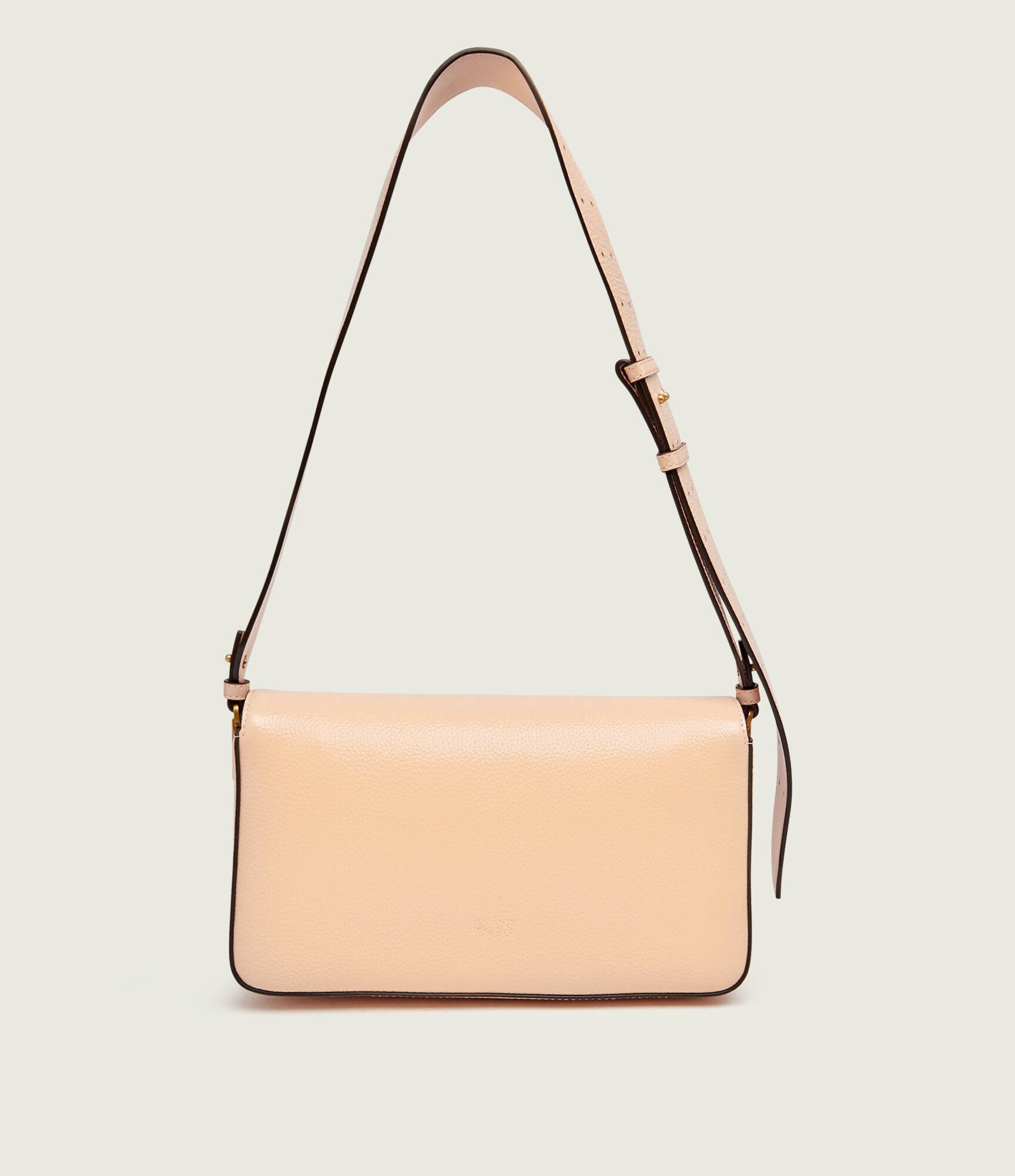 Pinko De piele geantă pe umăr LOVE ONE SLOUCHY CLASSIC