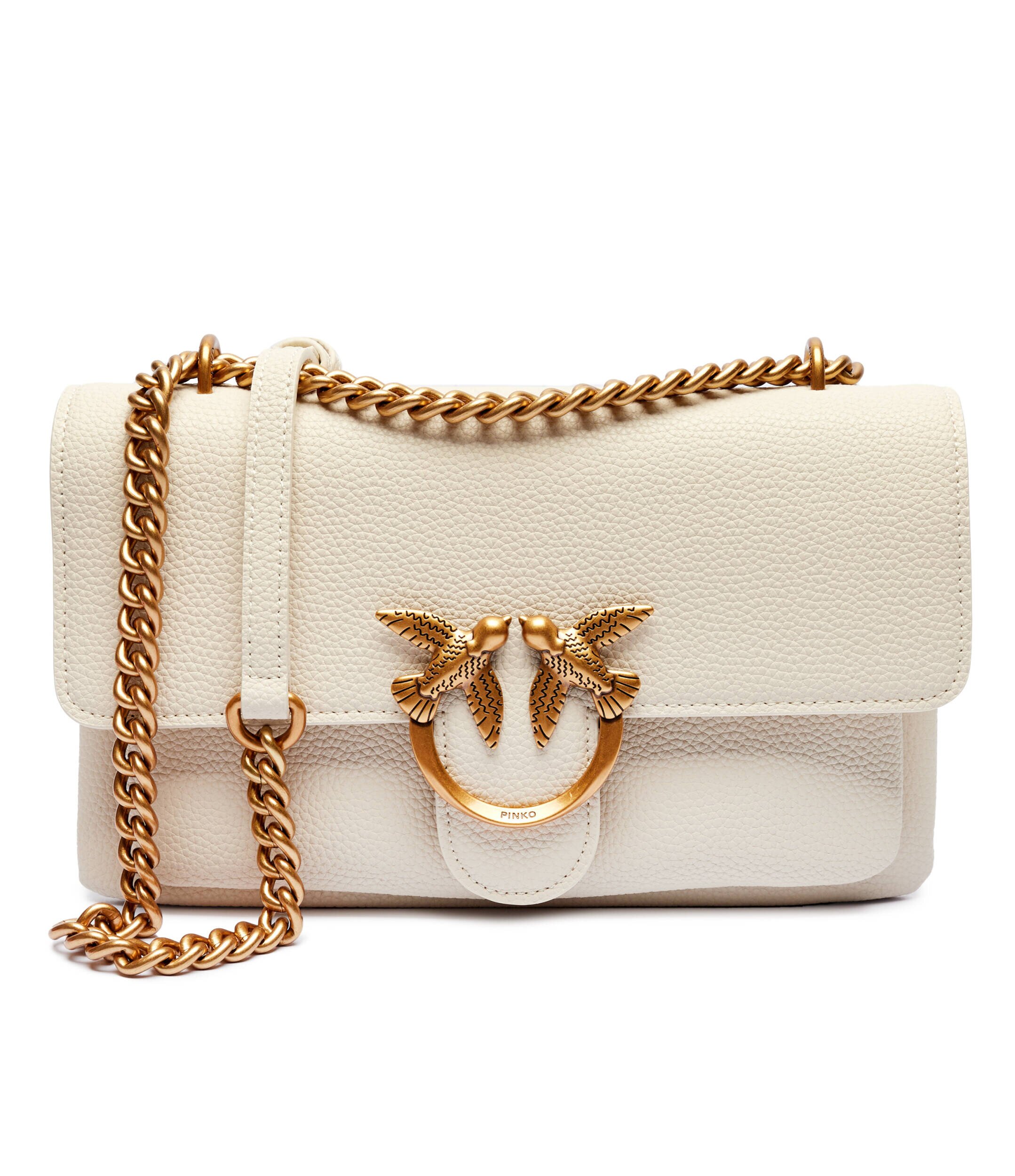 Pinko De piele geantă pe umăr LOVE ONE SOFT MINI