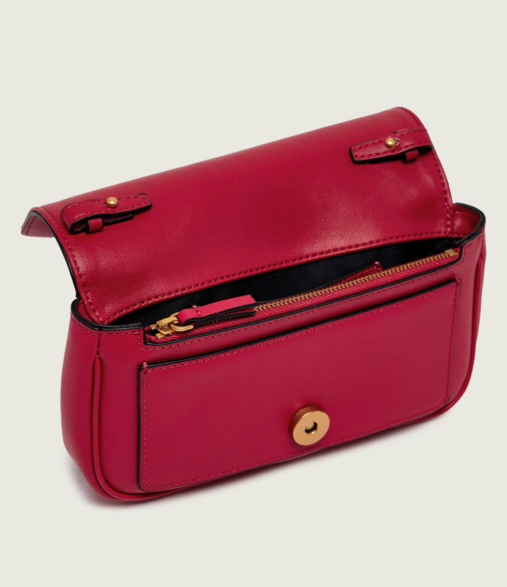 Pinko De piele geantă pe umăr Love Pocket New Buckle