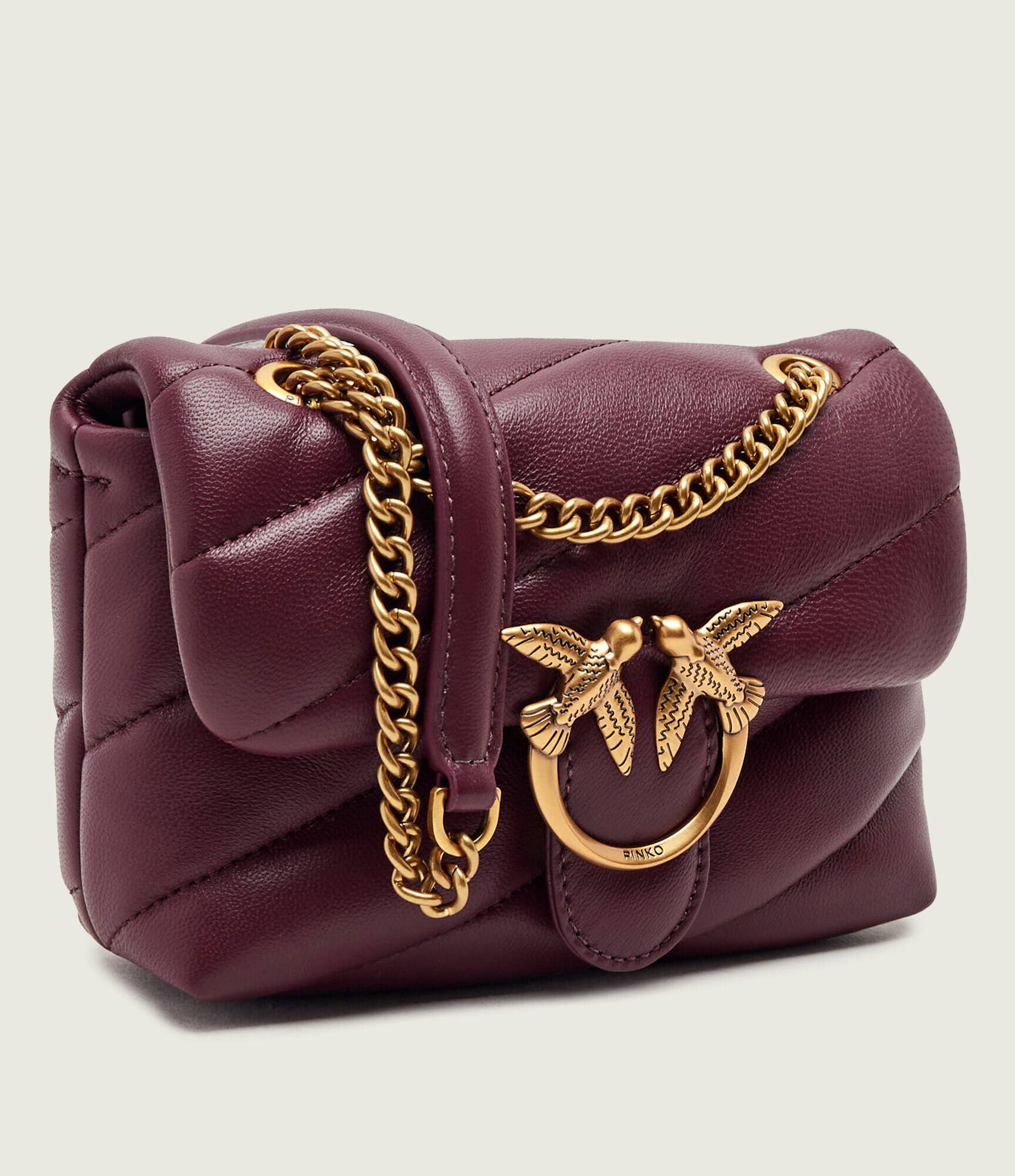 Pinko De piele geantă pe umăr Love Puff Baby